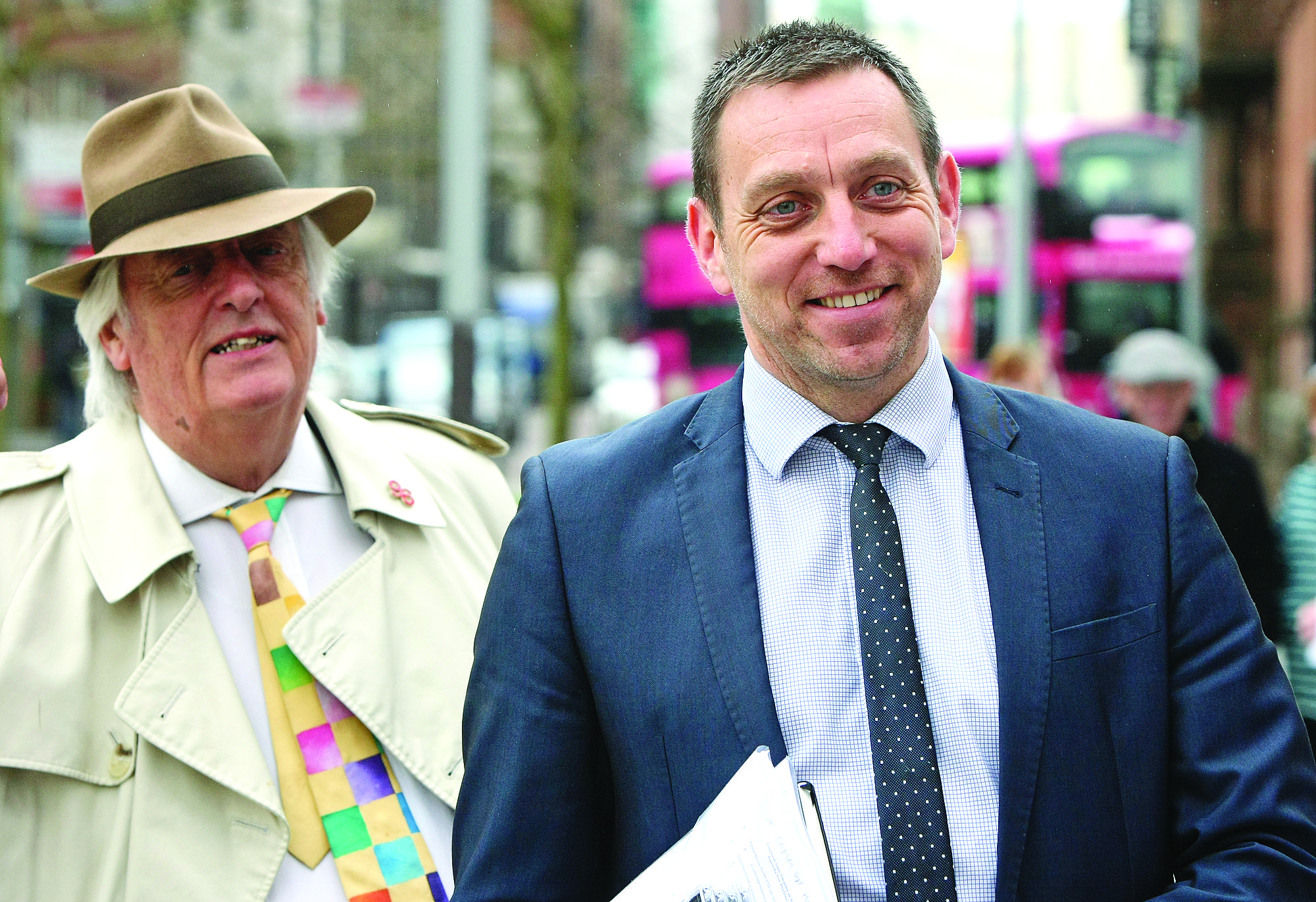 PARTNERSHIP: Michael Mansfield QC and solicitor Pádraig Ó Muirigh will be back together again representing citizens concerned at the British government’s Internal Markets Bill