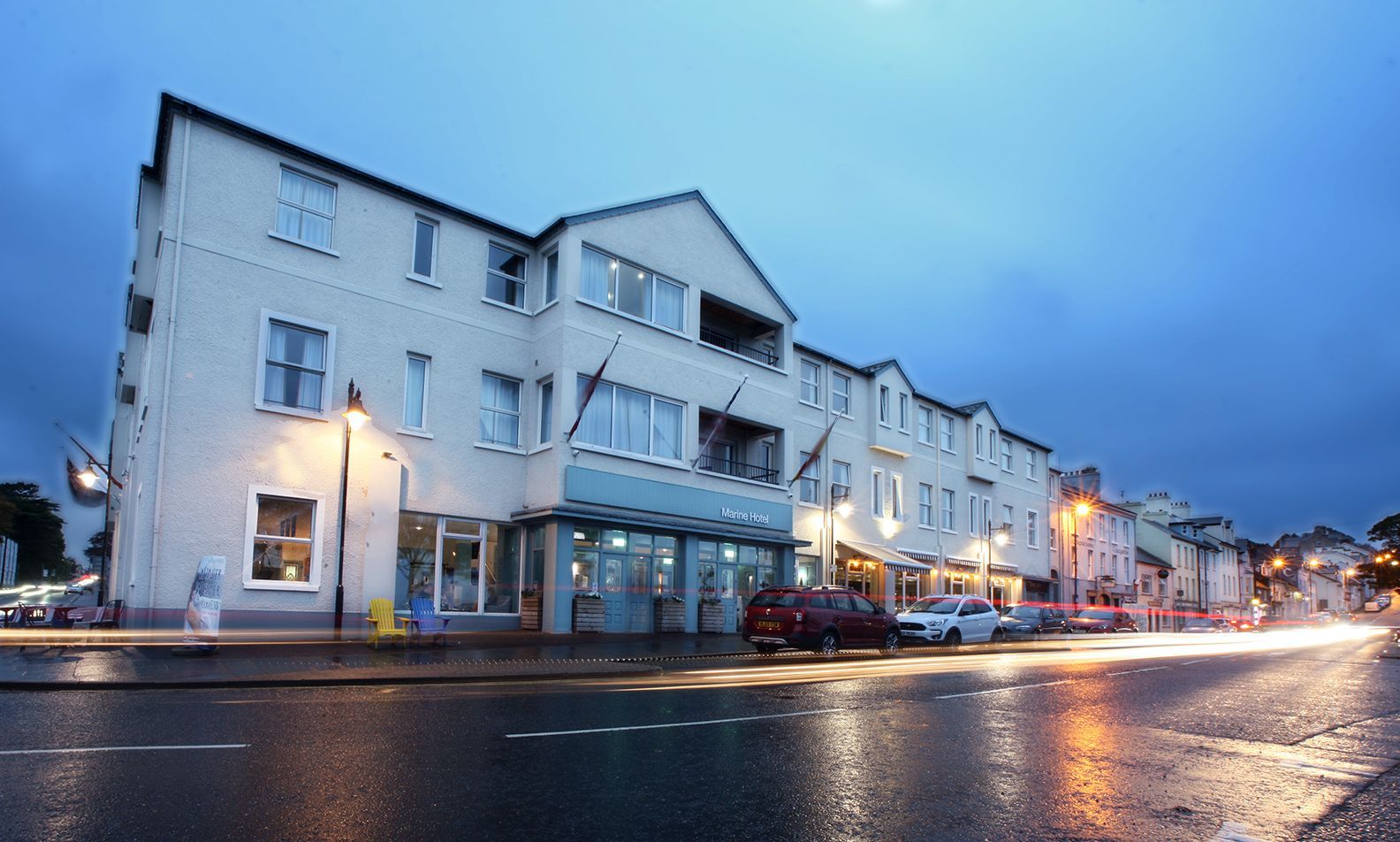 WARM WELCOME: The beachfront Marine Hotel in Ballycastle