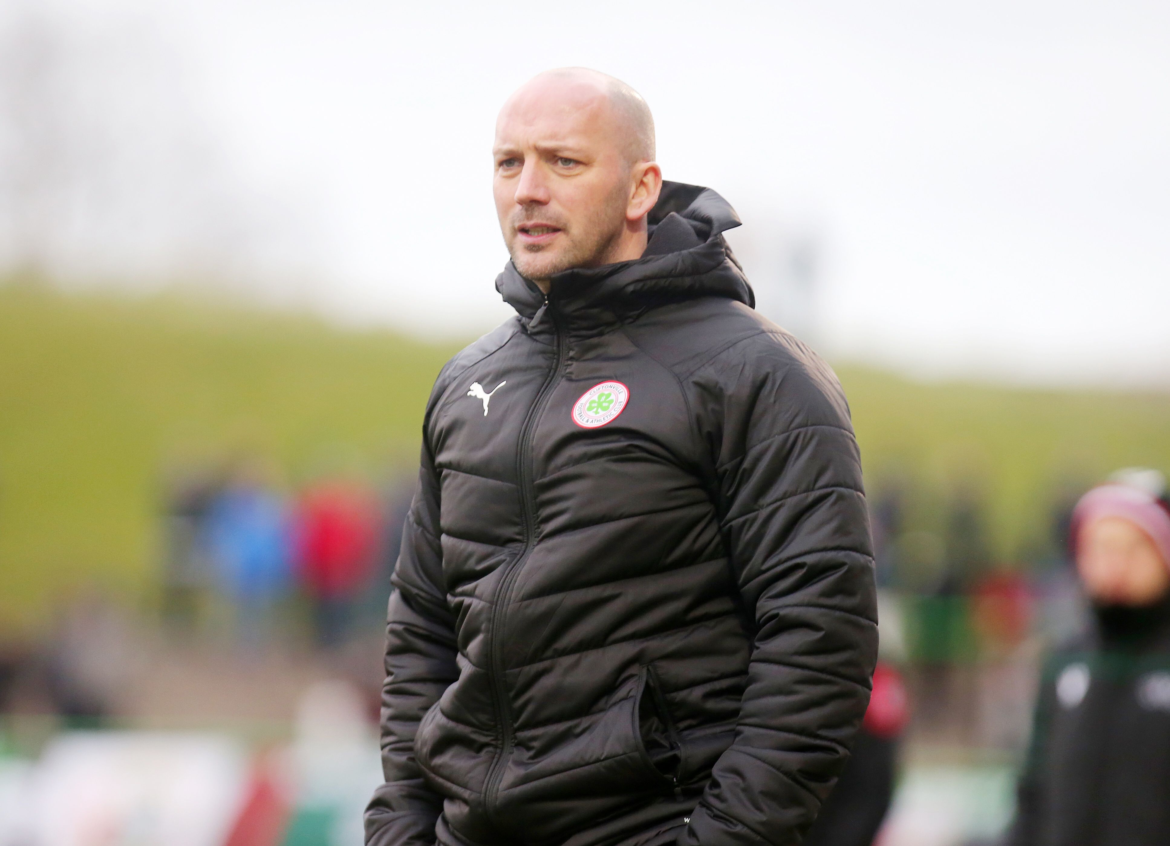 Cliftonville manager Paddy McLaughlin is hopeful that a greater number of fans can attend games in the near future