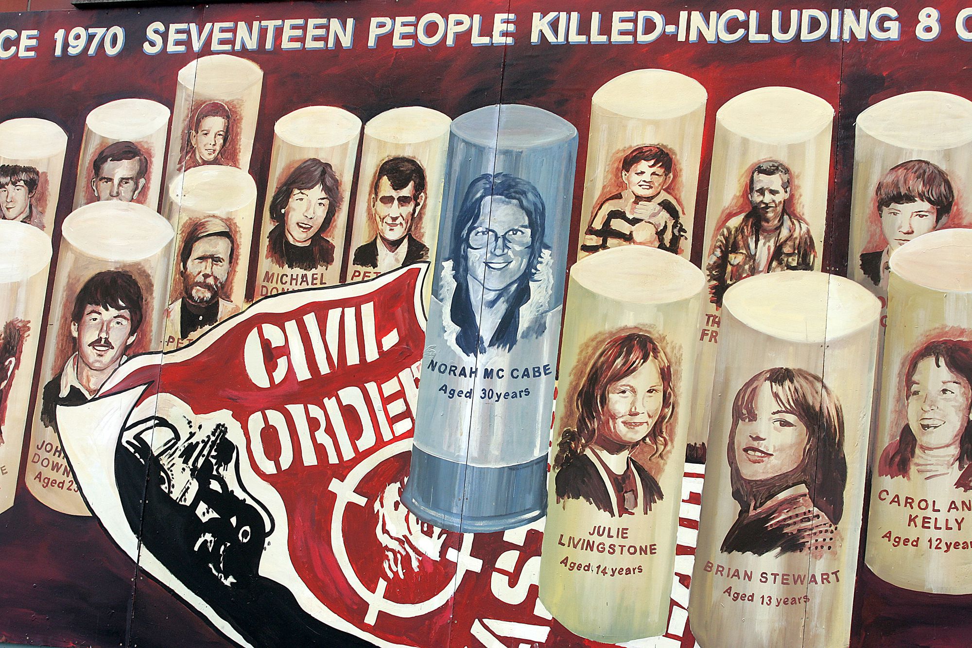 SCOT-FREE: No member of the British Army or RUC was ever convicted for any of the 17 plastic bullet killings