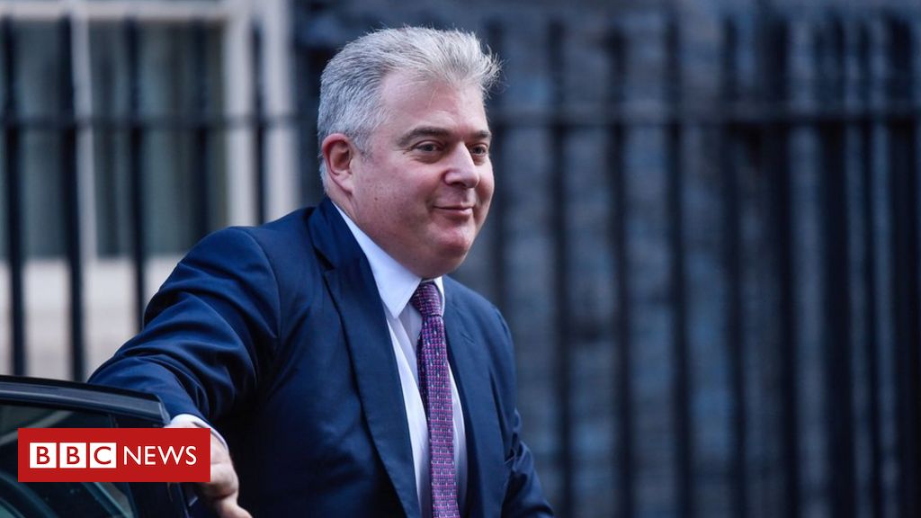 NO DEAL: Brandon Lewis announced in the Commons that the Tories are to break international law
