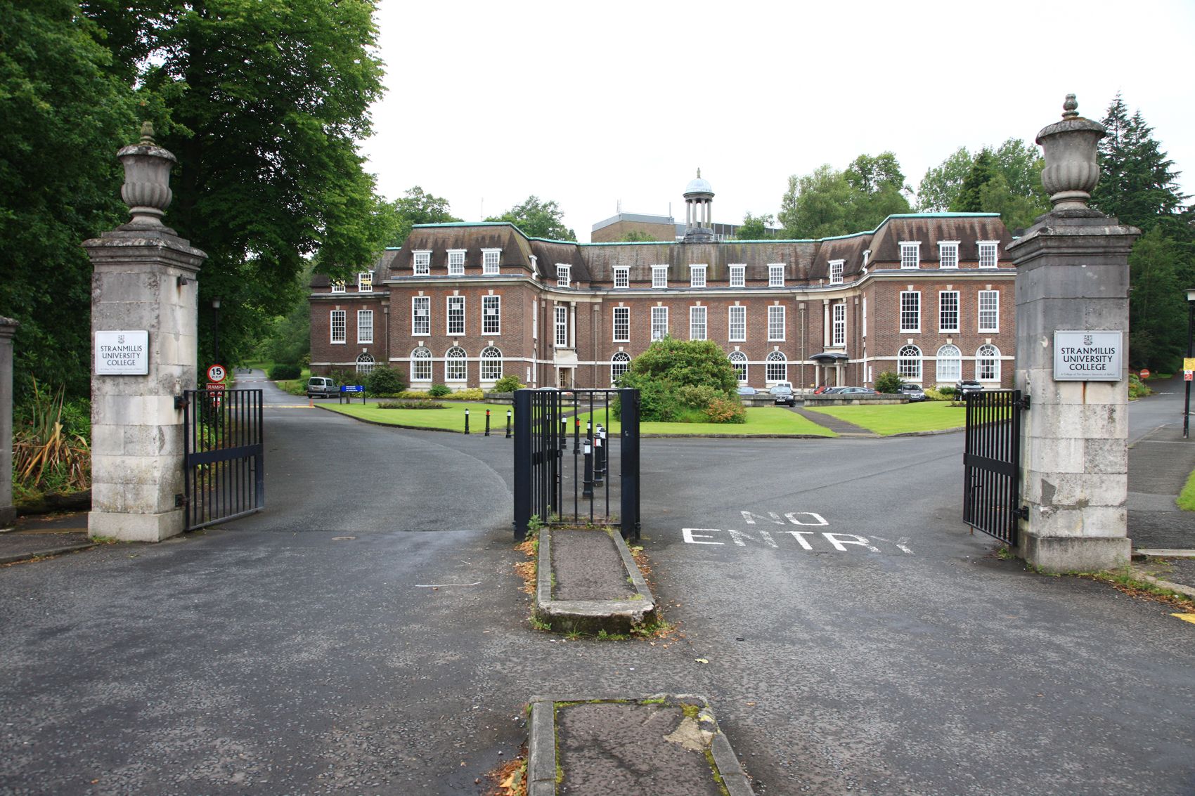 POLITICAL FOOTBALL: New sports facilities will be built at Stranmillis College