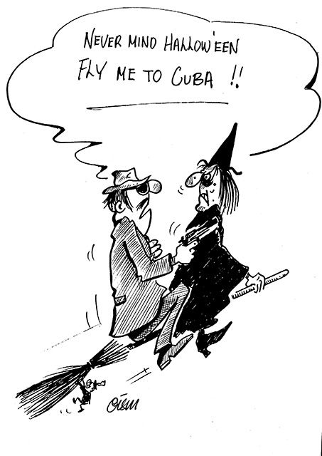 BRUSH OFF: How cartoonist Oisín saw things this week in October 1981