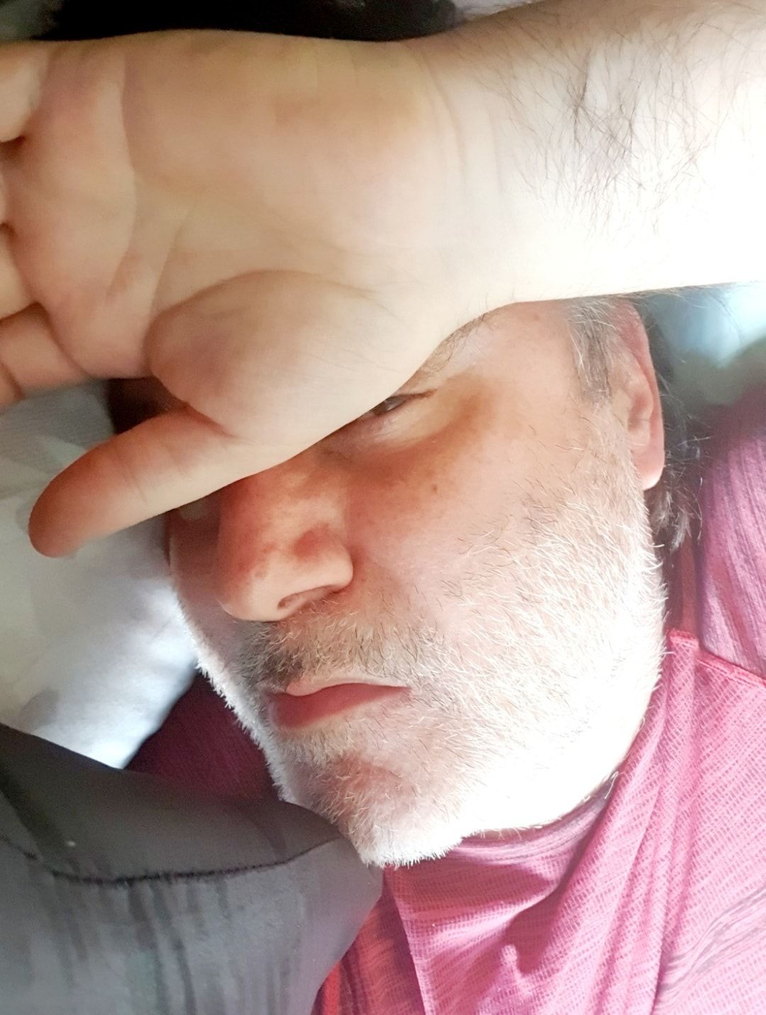 FLOORED: Jim Brown has suffered badly from Covid-19