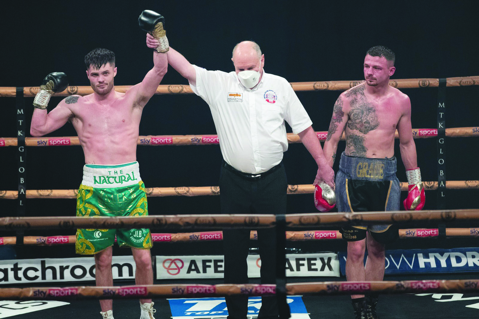 Belfast lightweight James McGivern secured a facile points win over Jordan Ellison on Wednesday night’s ‘Golden Contract’ card  