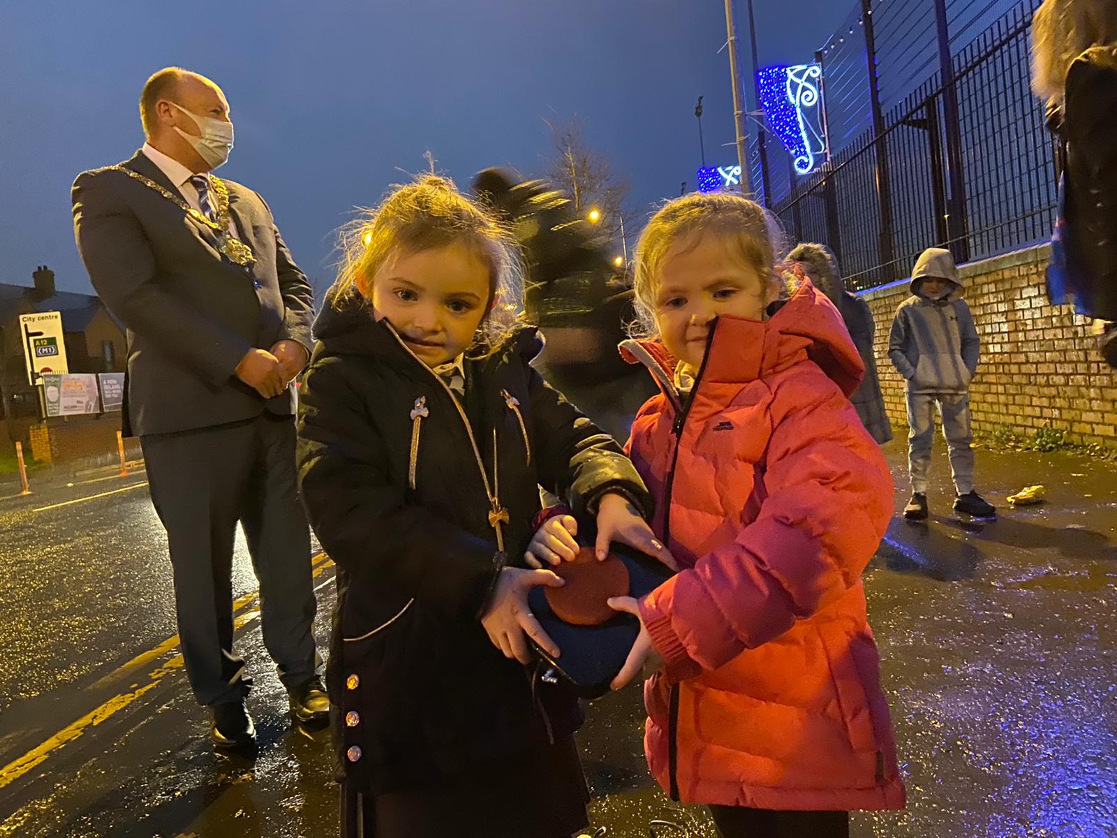 LET THERE BE LIGHT: The Grosvenor Road has been lit up for Christmas 2020