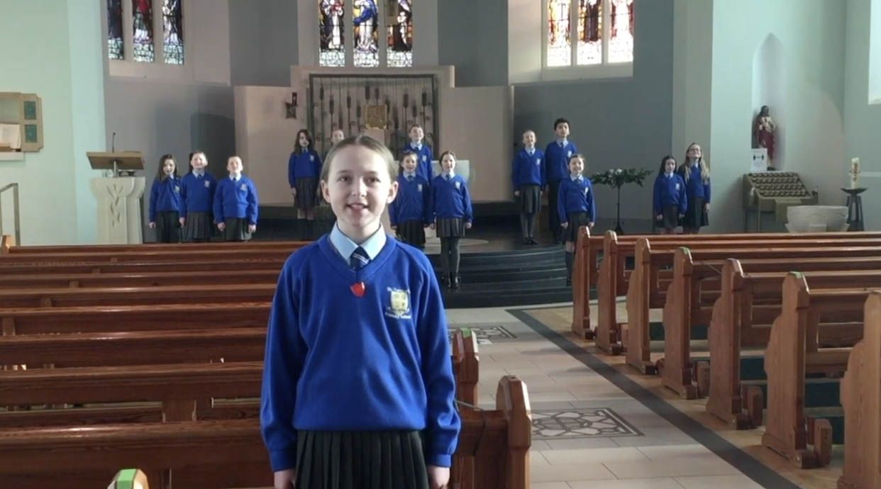 TOGETHER: St Teresa\'s Primary School have a new school song