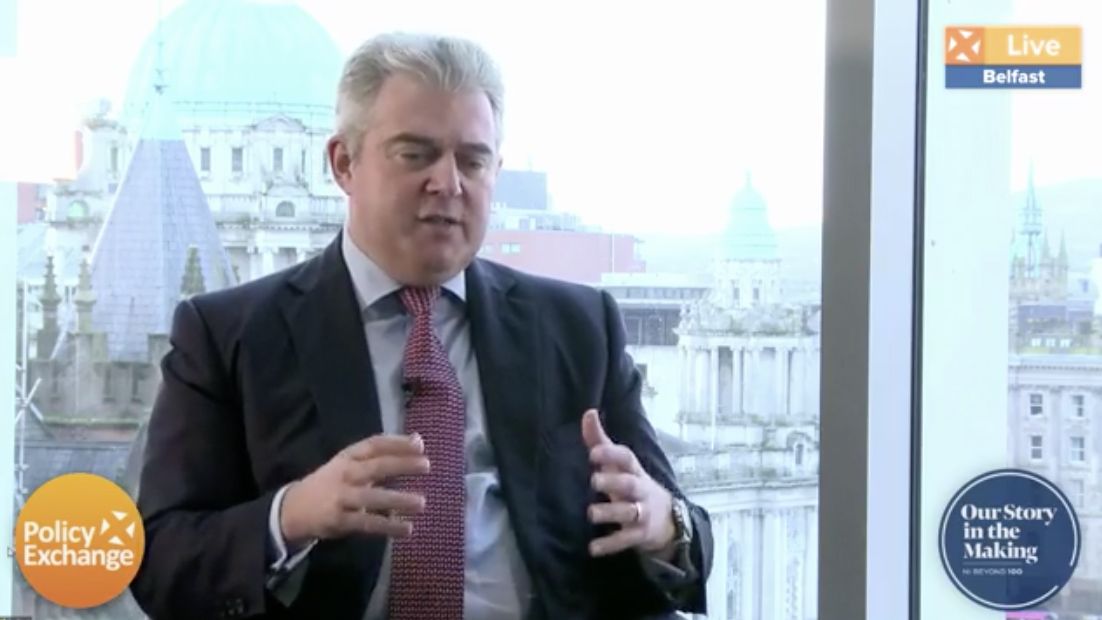 PARTY PLANNER: Brandon Lewis launched the centenary celebrations to the right-wing Tory think tank Policy Exchange