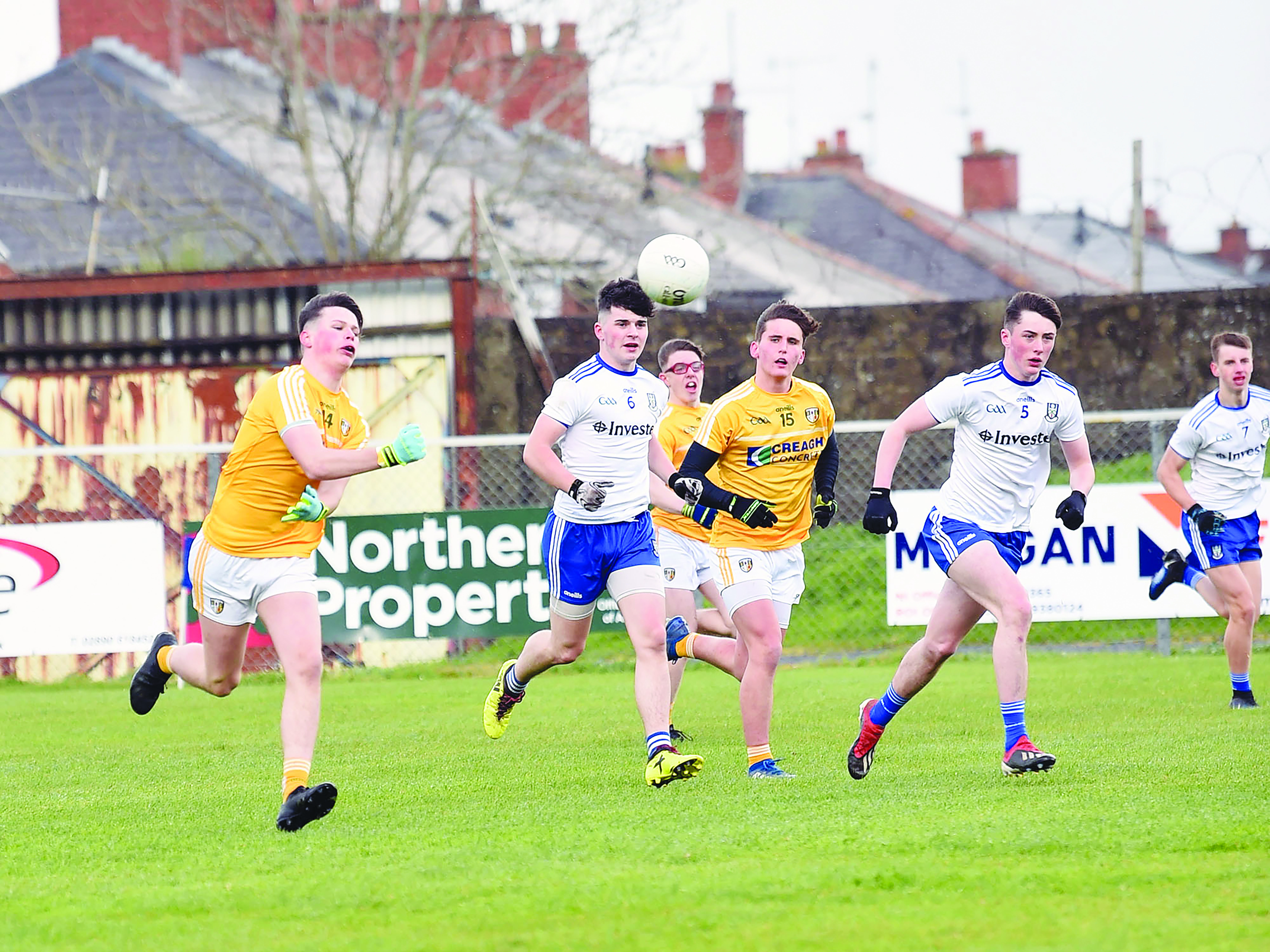 Antrim came up just short against Monaghan at the same stage of last year’s Ulster MFC