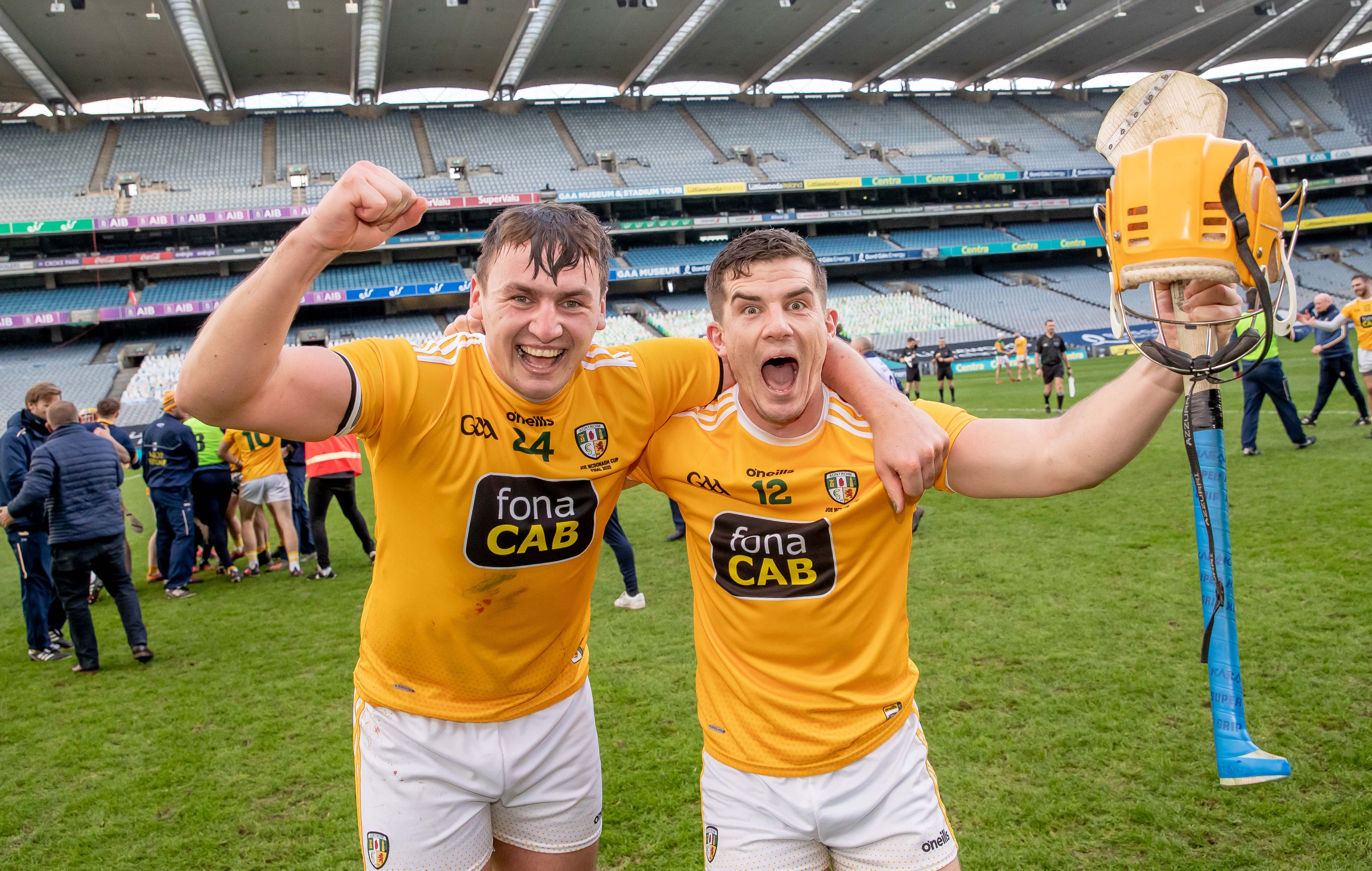 Antrim’s hurlers can look forward to Division One hurling in 2021