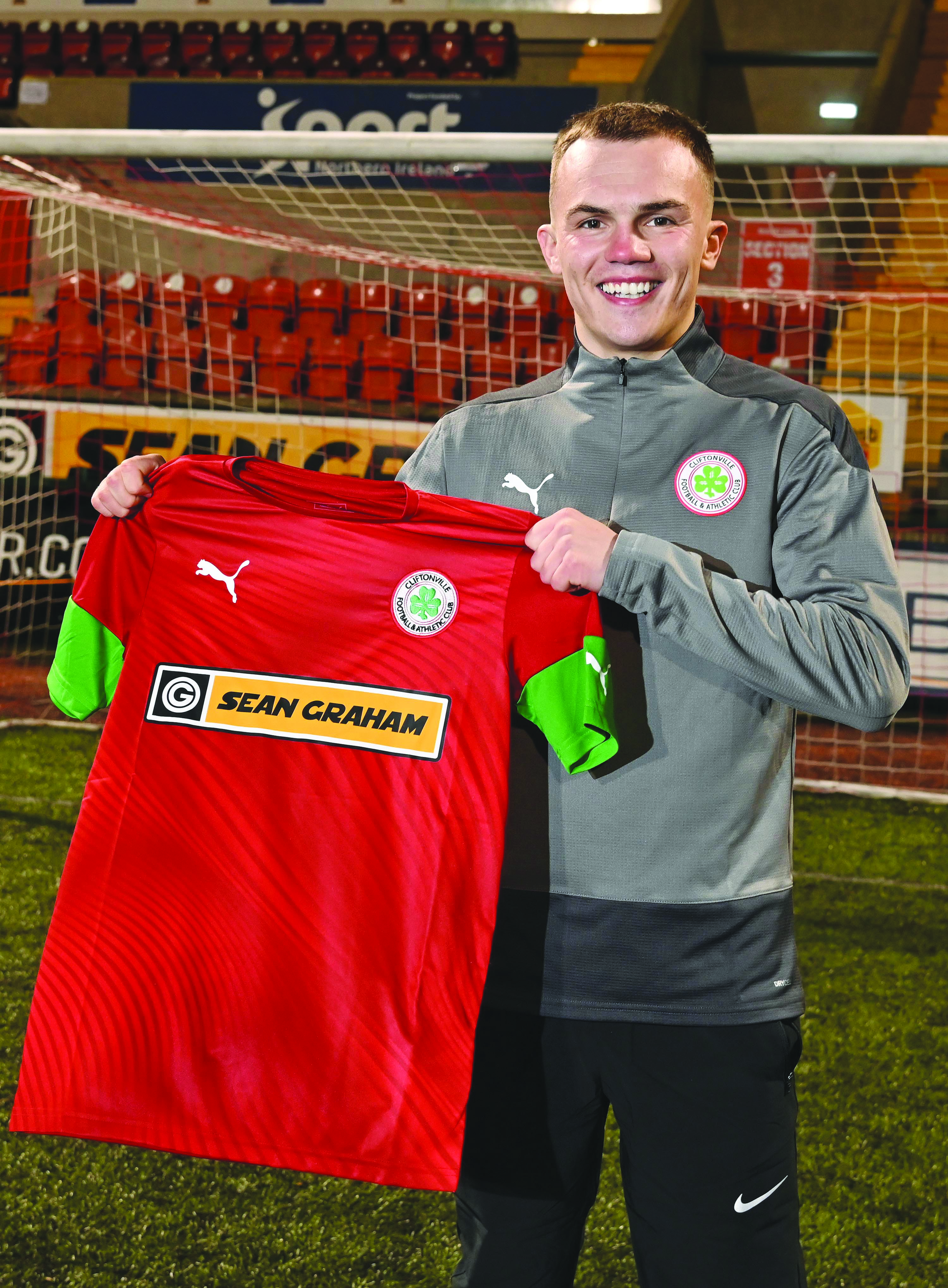 Rory Hale is one of two recent signings for Cliftonville that manager Paddy McLaughlin is delighted to have got over the line