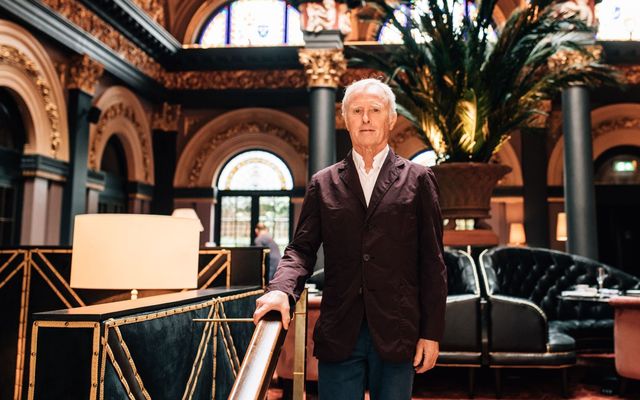 LUXURY STAY: Beannchor Group managing director Bill Wolsey at the Merchant Hotel