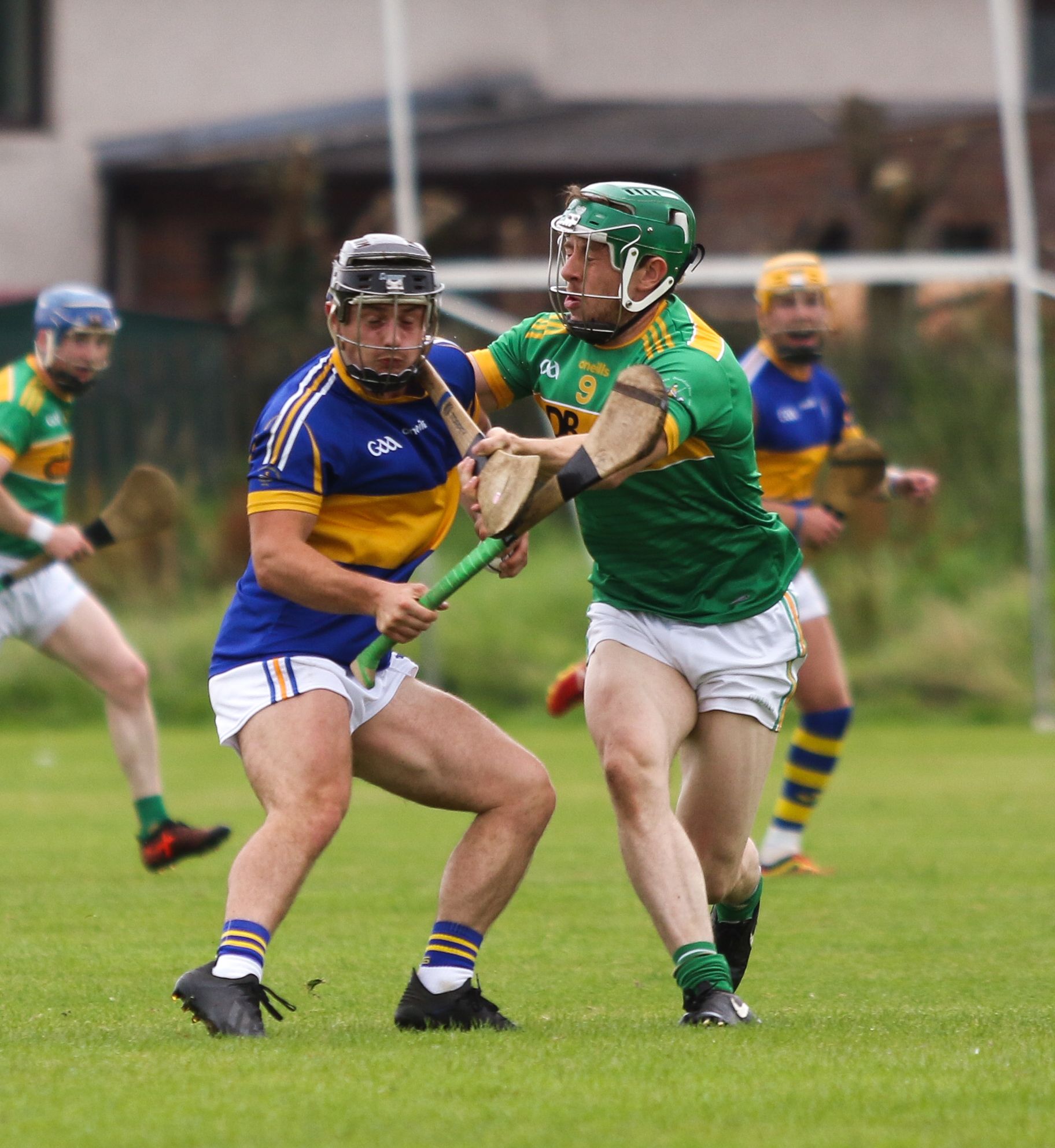 Rossa\'s Seaghan Shannon and Kevin Molloy tangle 