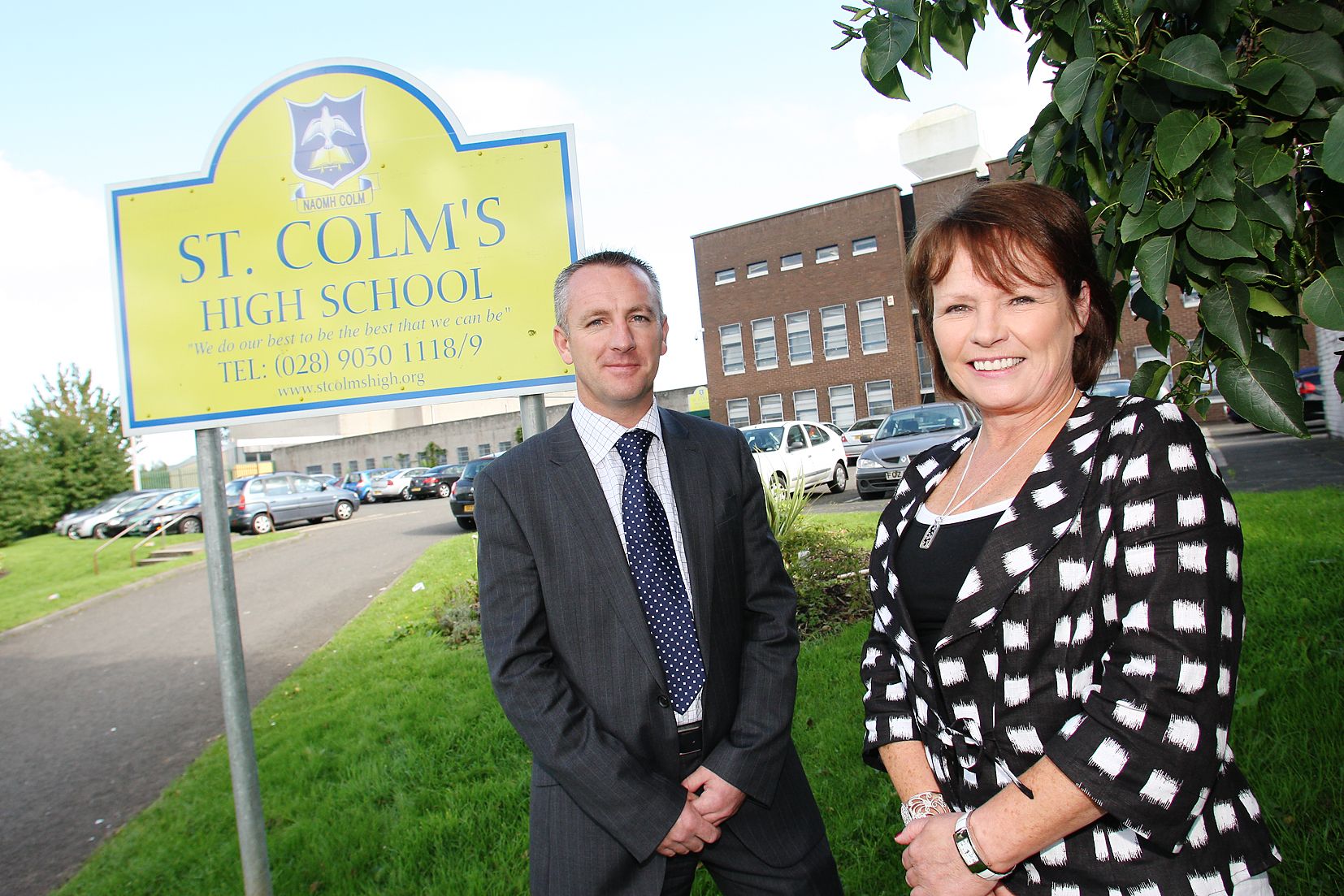 PREPARATION: Staff at St Colm\'s gearing up for return