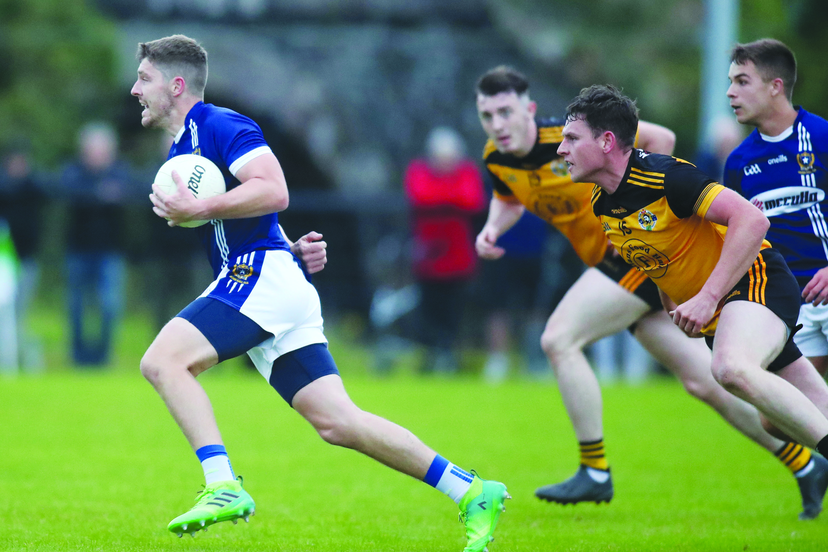 Jackson McGreevy goes on the attack during Tuesday’s gripping quarter-final