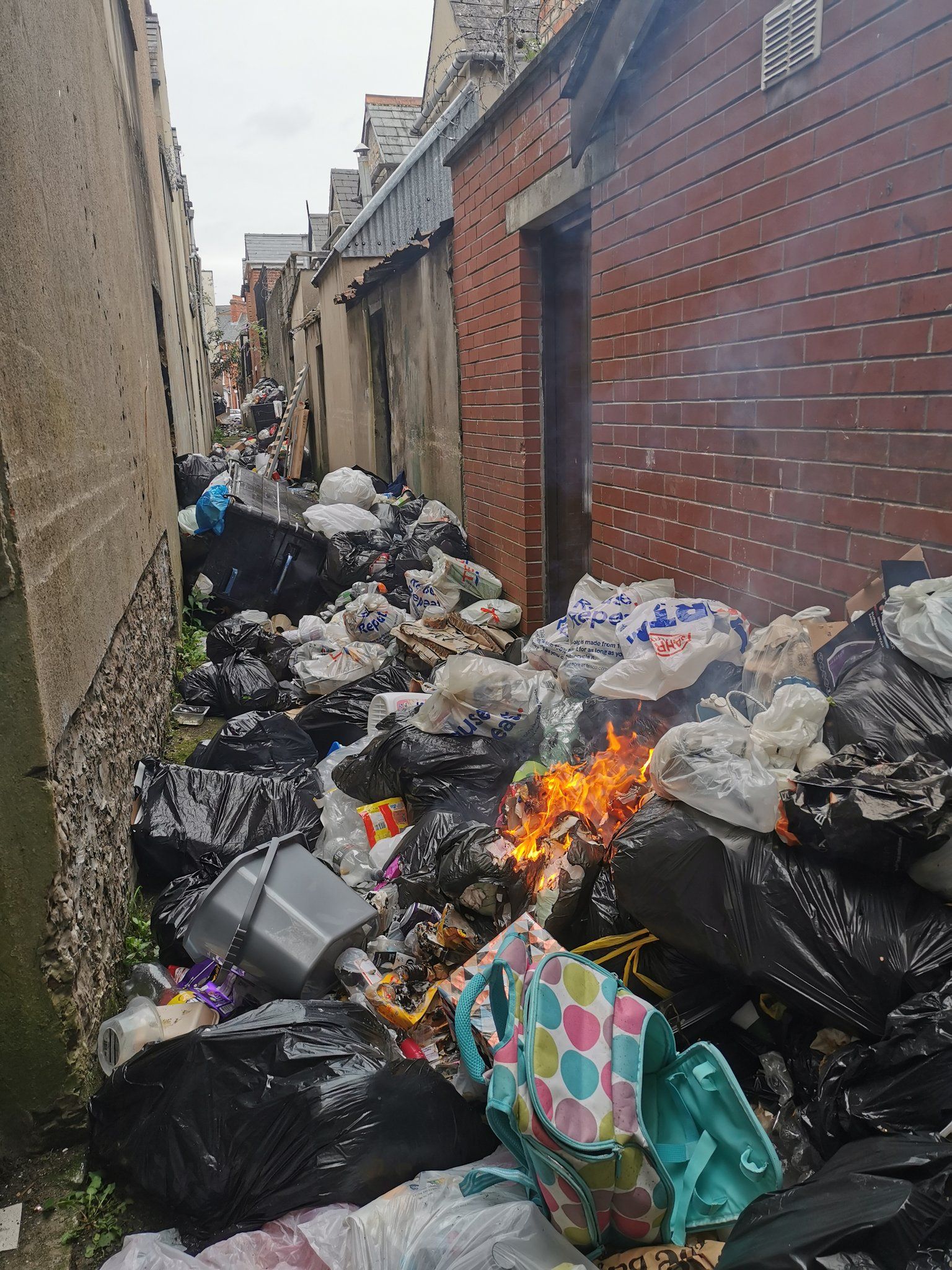 CLEAR-OUTS: Landlords are dumping at the back of their properties, claims Paula Bradshaw
