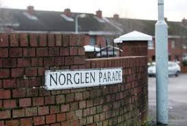 The green site at Norglen Parade is being discussed to combat anti-social behaviour