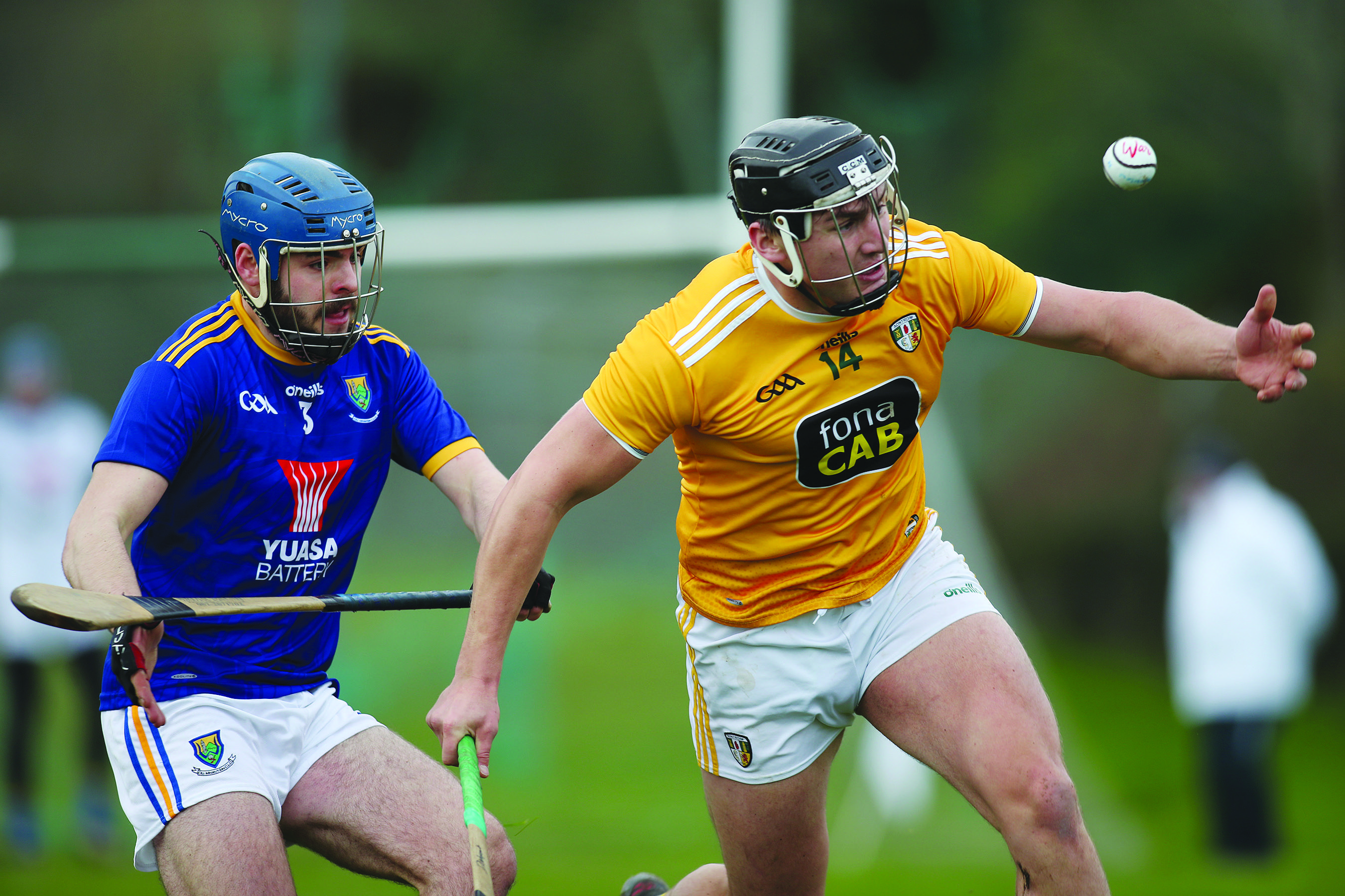 Domhnall Nugent is one of several injured players who Antrim manager Darren Gleeson is hoping will have fully recovered ahead of their Division 2A final against Kerry next month  