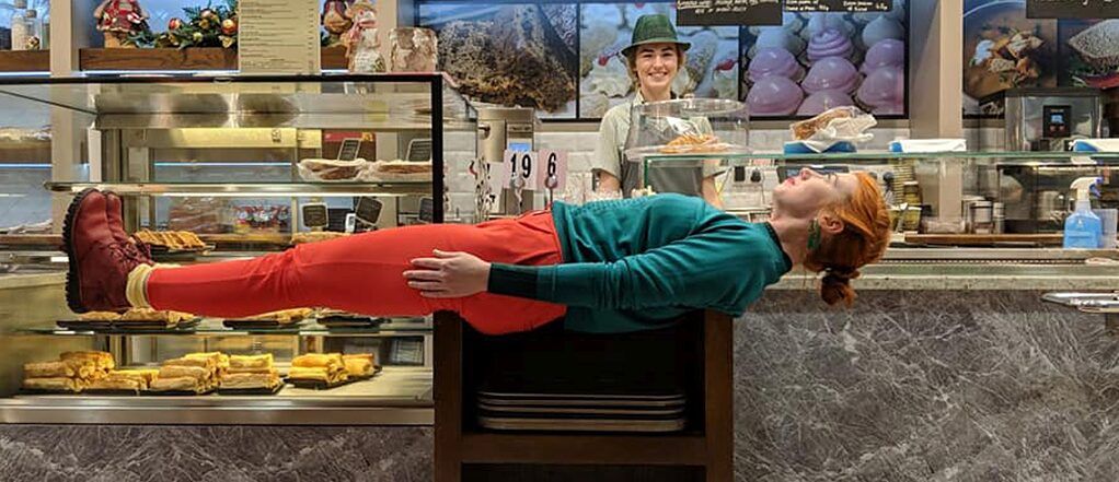FLOATING ON AIR: Dancer Janie Doherty has teamed up with women from the New Lodge to present her new work, \'Tales of Embodiment\' at Catalyst Arts from 1 October
