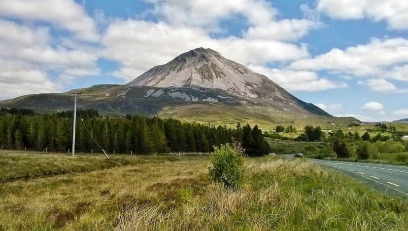 CLIMB EVERY MOUNTAIN: Gerry Adams is set to take on Errigal again in the New Year