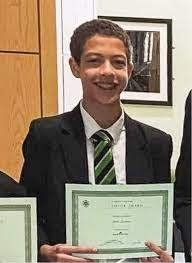 SUPPORT: Noah Donohoe, whose body was discovered in a storm drain in June