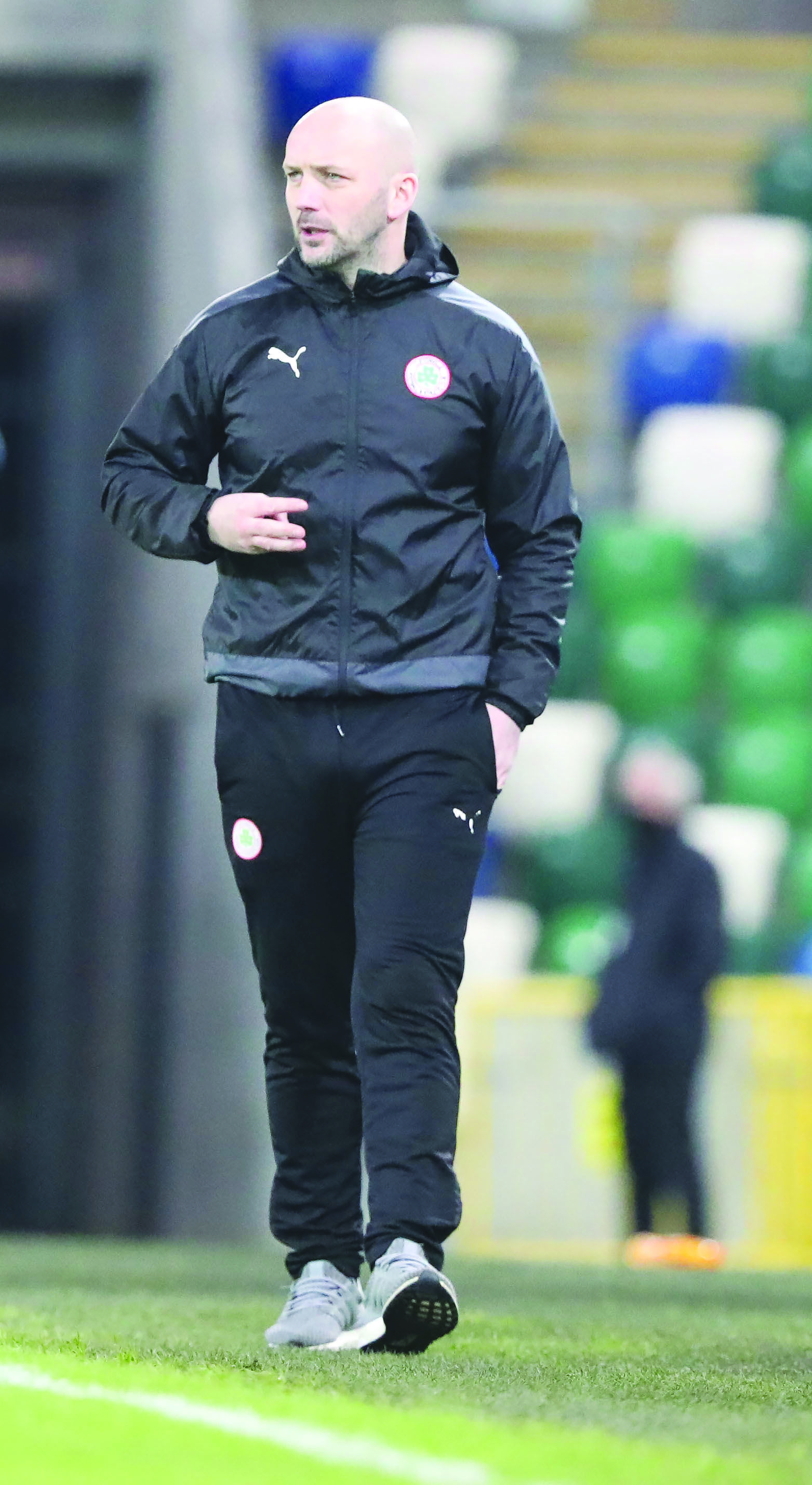 Cliftonville manager Paddy McLaughlin hopes the latest break does not become extended as was the case back in March when the season effectively came to an end