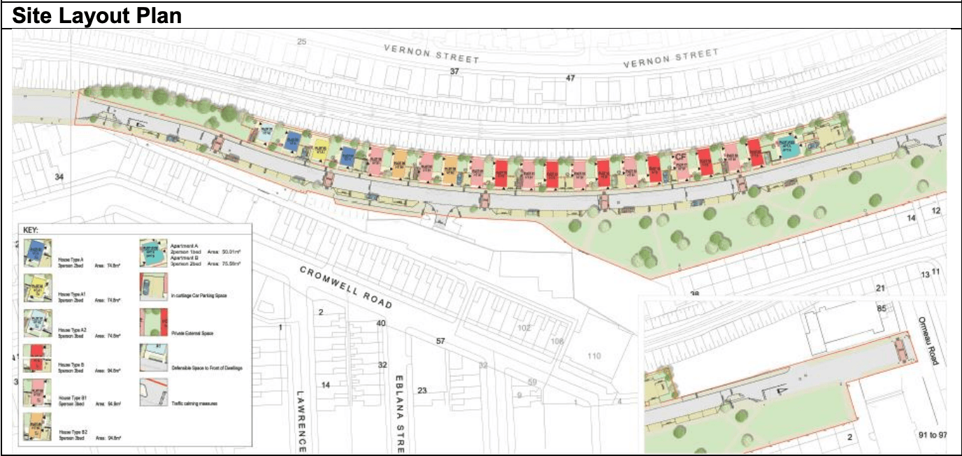 DEVELOPMENT: The new plans for McClure Street in South Belfast
