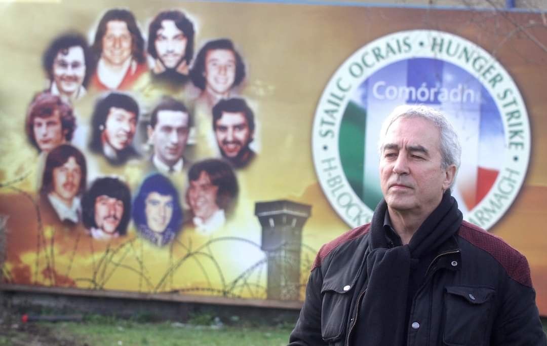 ANNIVERSARY: Pat Sheehan MLA reflected on the his 55 day hunger strike
