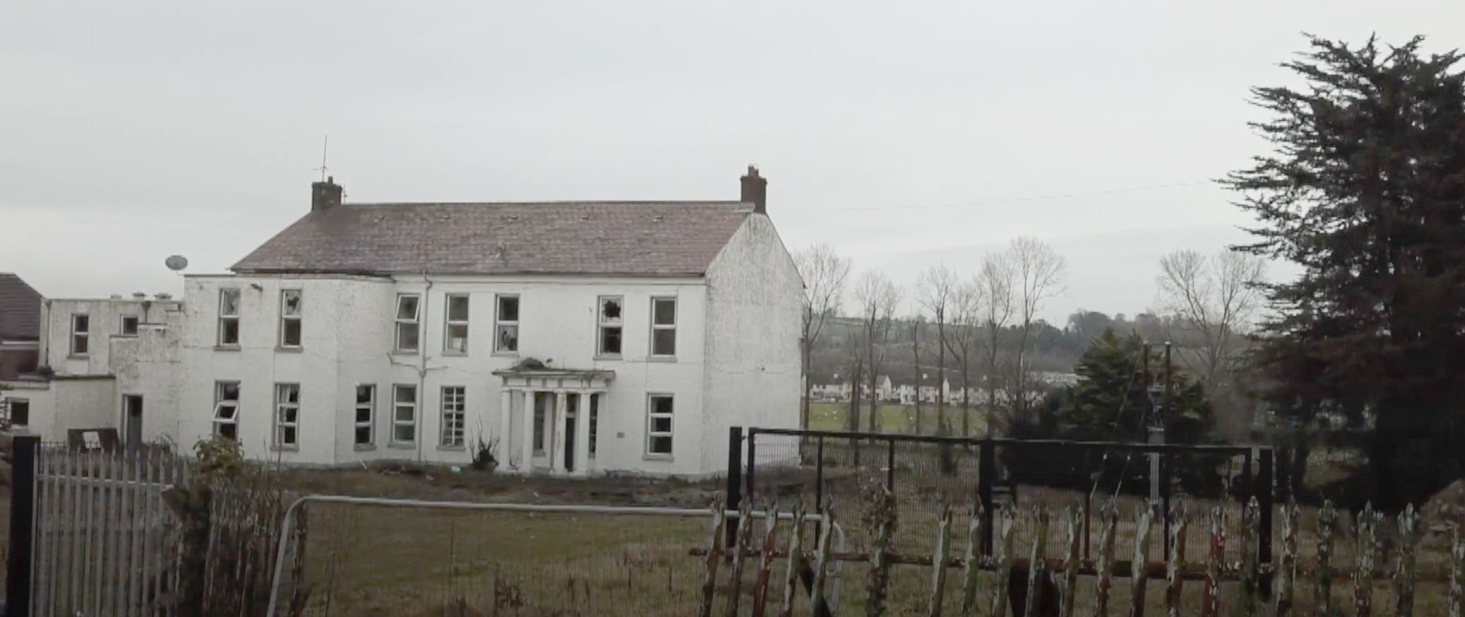 INQUIRY: Marianvale, Newry - the pictures of the grim buildings look now like snapshots of Victorian workhouses, but the last baby to leave the last home is now just 30 years of age
