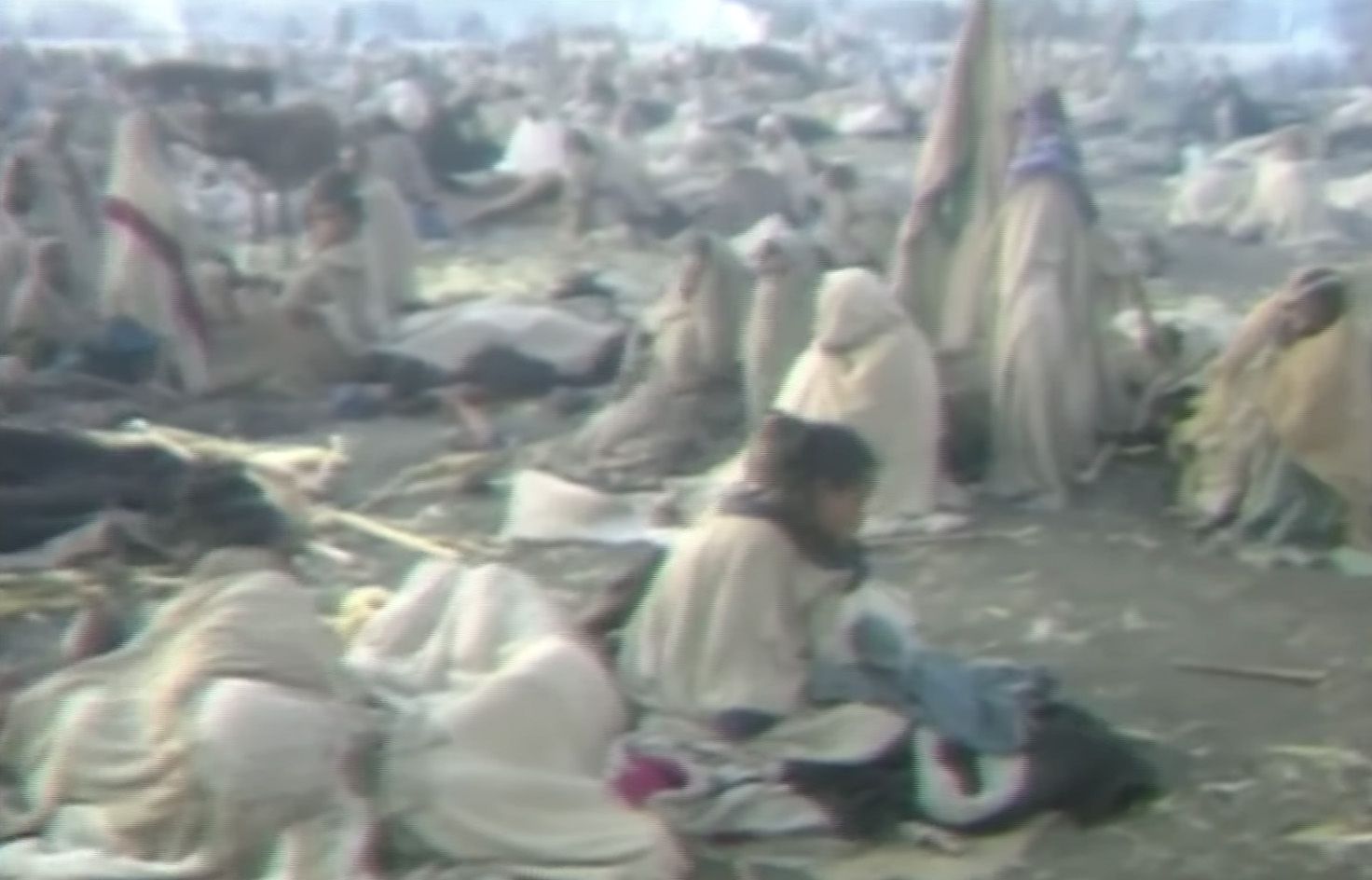 DISASTER: Close-up television coverage of the mid-80s famine in Ethiopia shocked the world