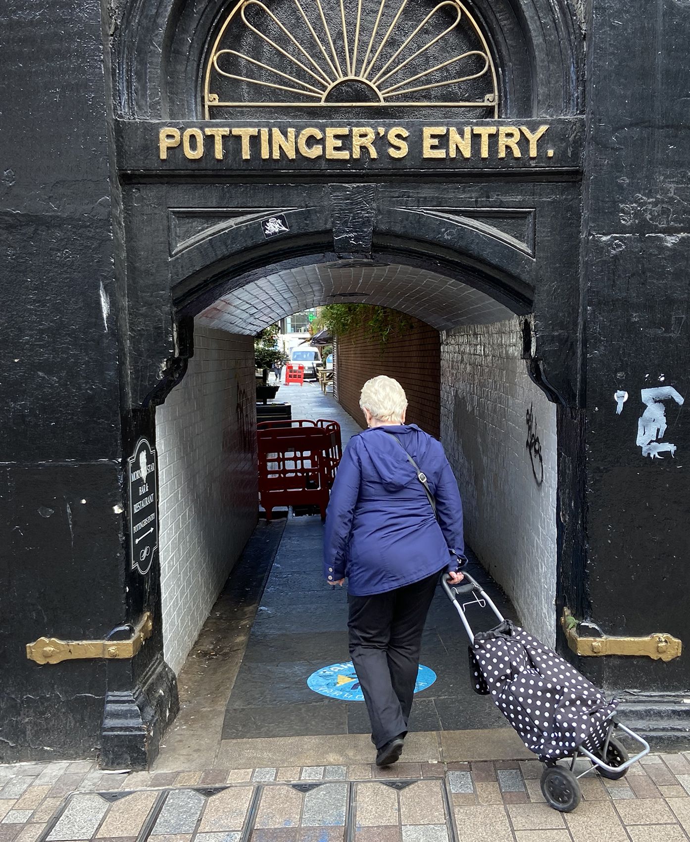 STEP INSIDE: Pottinger\'s Entry in Belfast city centre