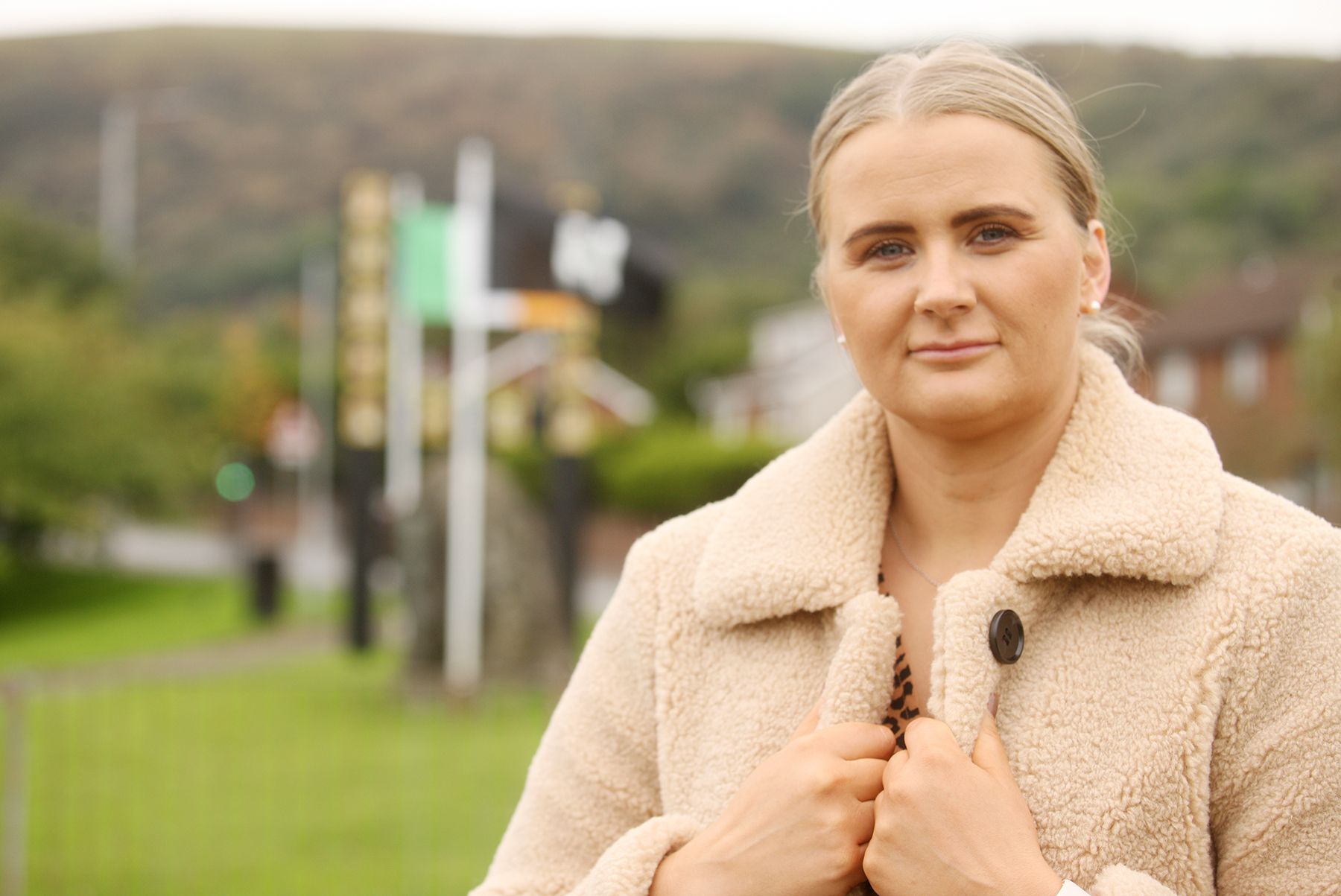 SELECTED: Aisling Reilly will replace Fra McCann when he steps down as MLA 