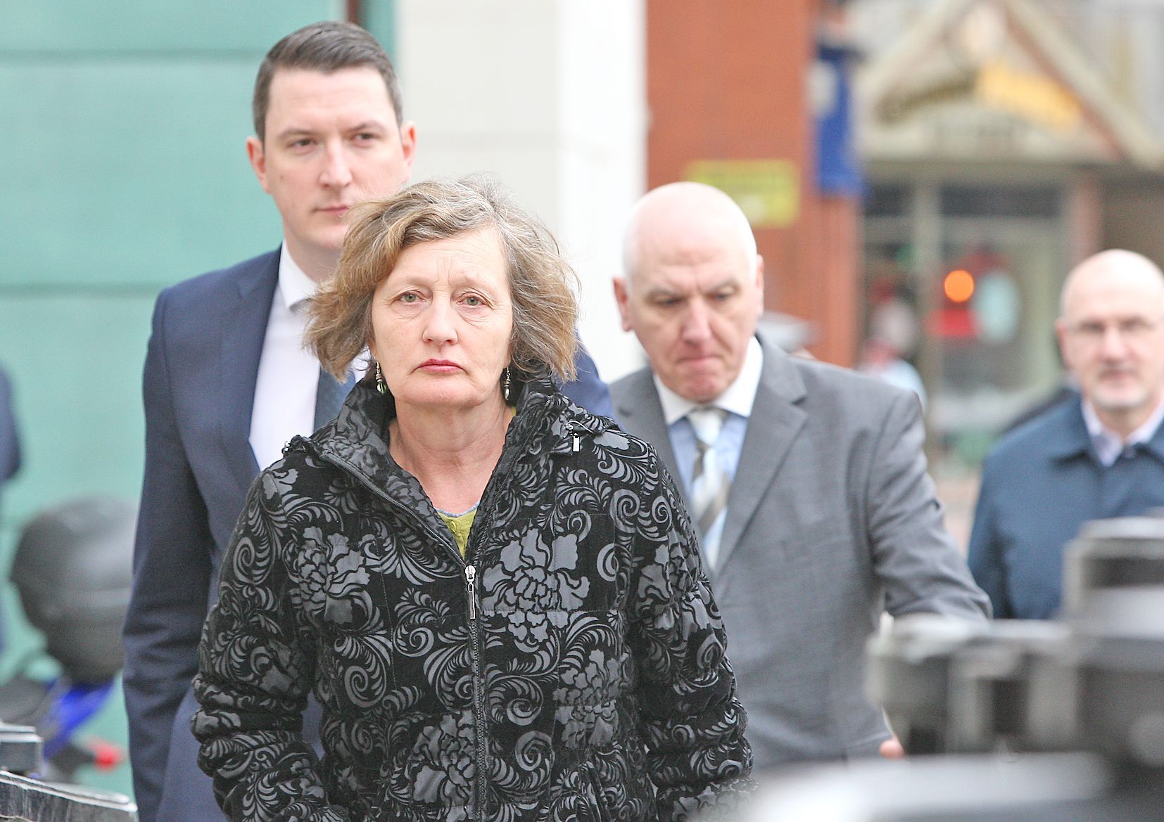TRUTH: Geraldine Finucane and her son John, the MP for North Belfast