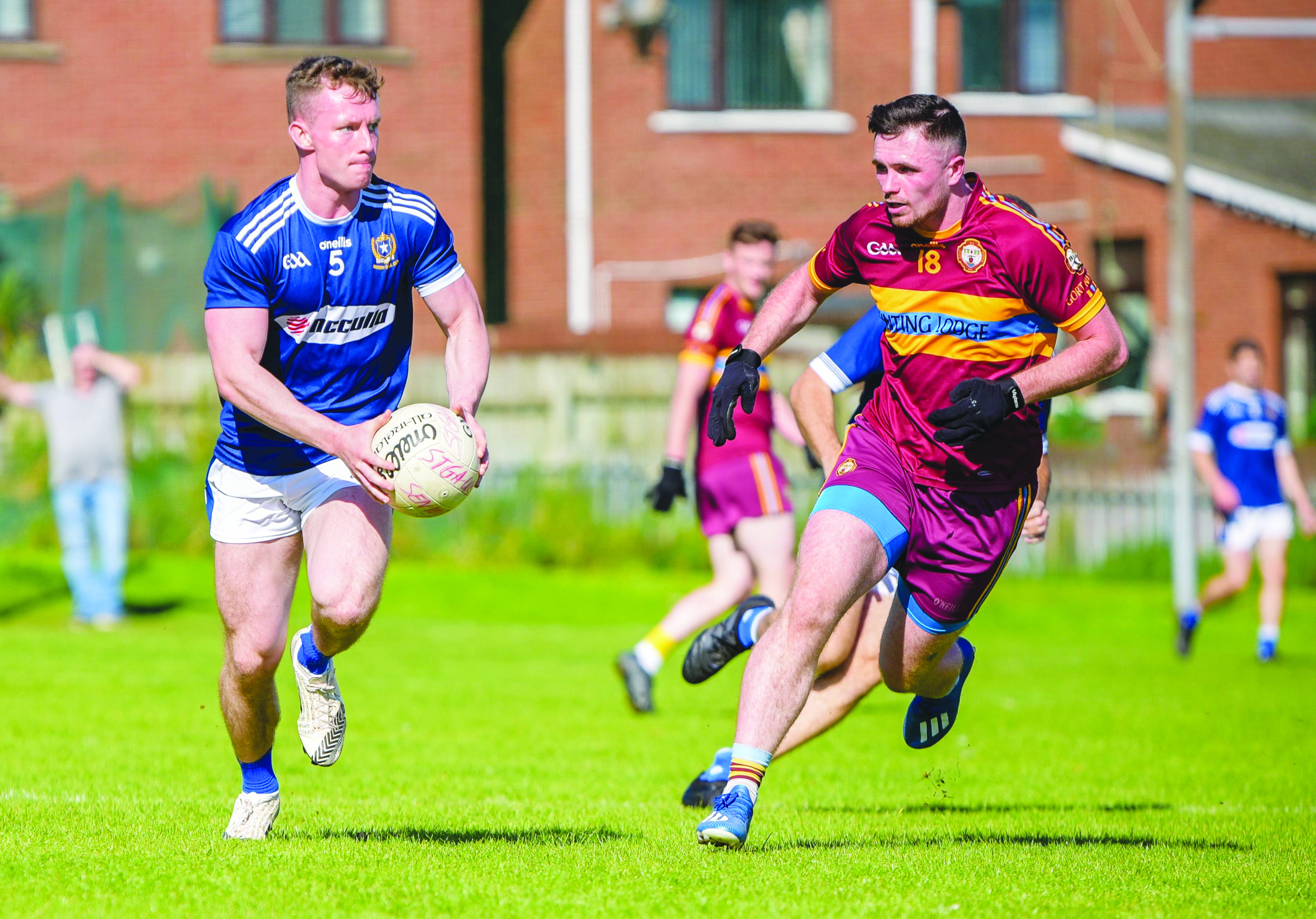 John McCaffrey is one of a number of younger players who have graduated onto the St Gall’s team in recent years