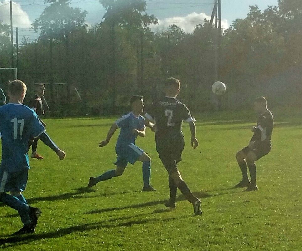 Action from Saturday\'s game