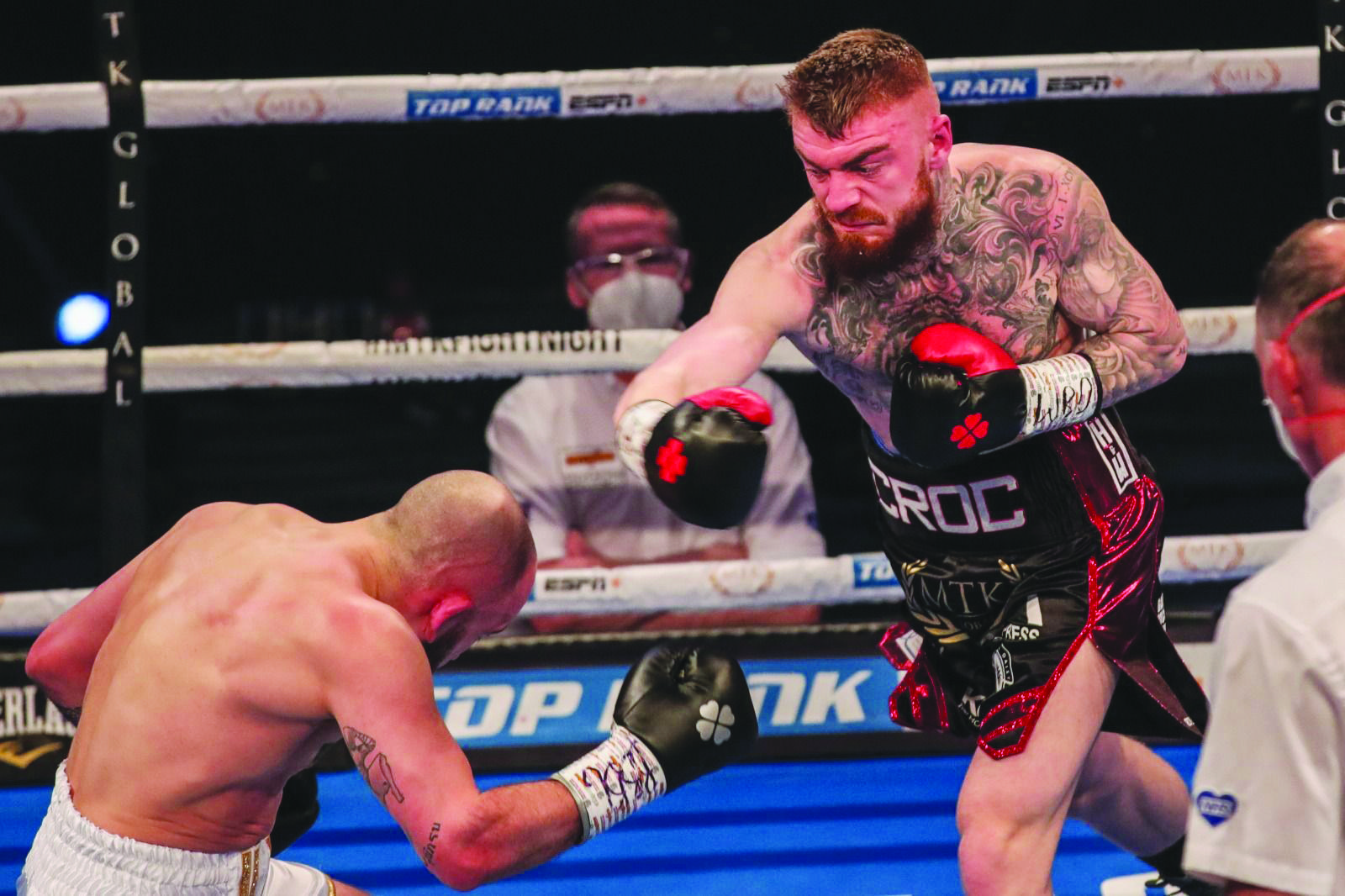 Lewis Crocker impressed in his last fight against Deniz Ilbay  