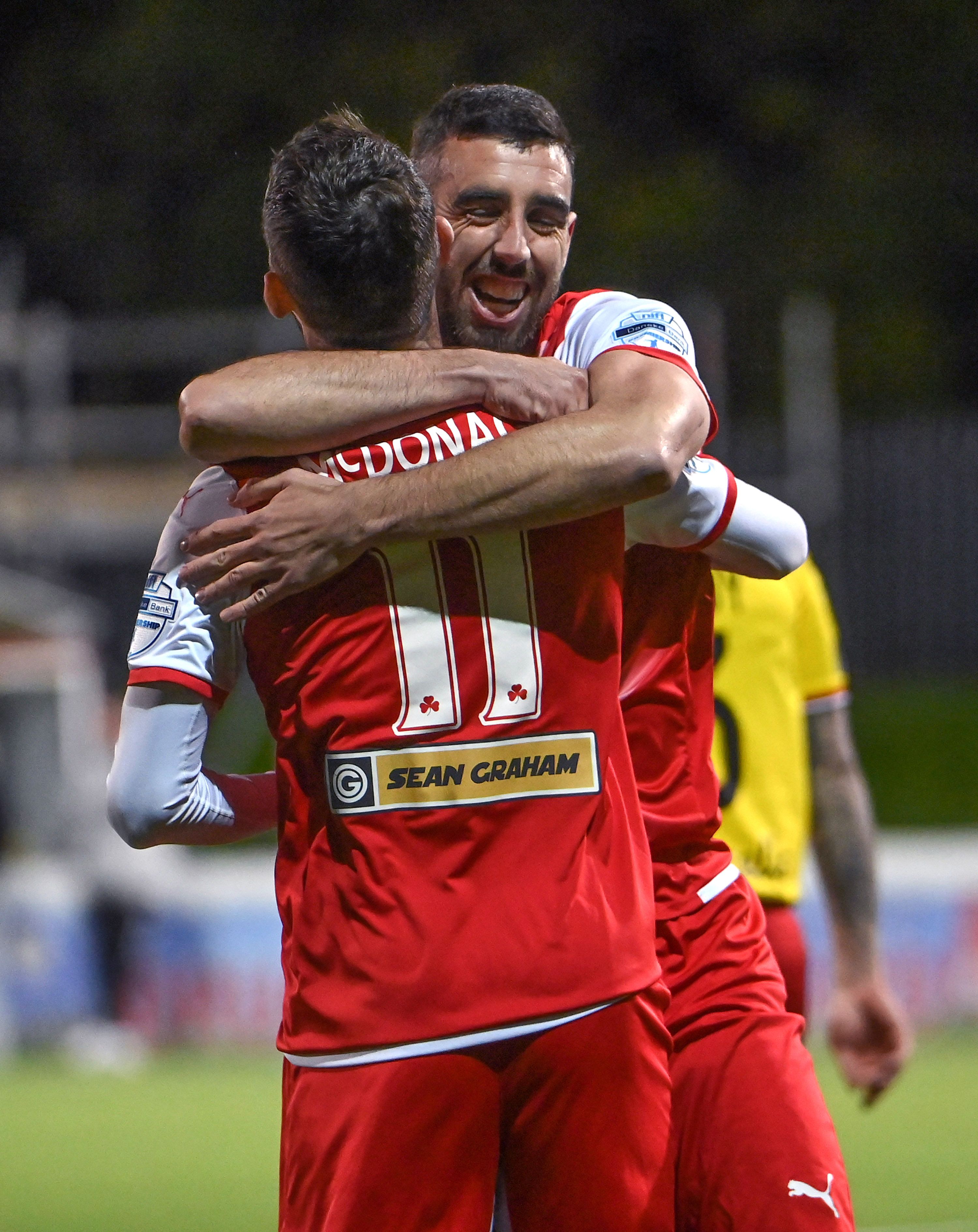 Cliftonville manager Paddy McLaughlin has noted how the partnership between Joe Gormley and Jamie McDonagh has flourished, including in last week\'s 4-0 league win over Portadown