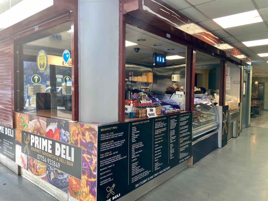 NEW: Prime Deli opened in the Black Taxi building in King Street this week