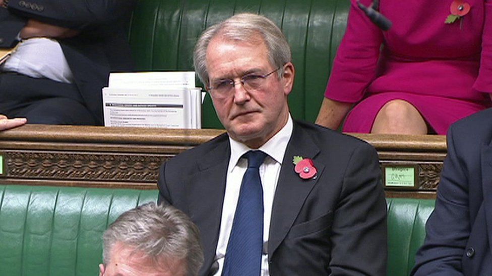SUPPORT: Owen Paterson’s Tory colleagues rallied to block his suspension over paid lobbying