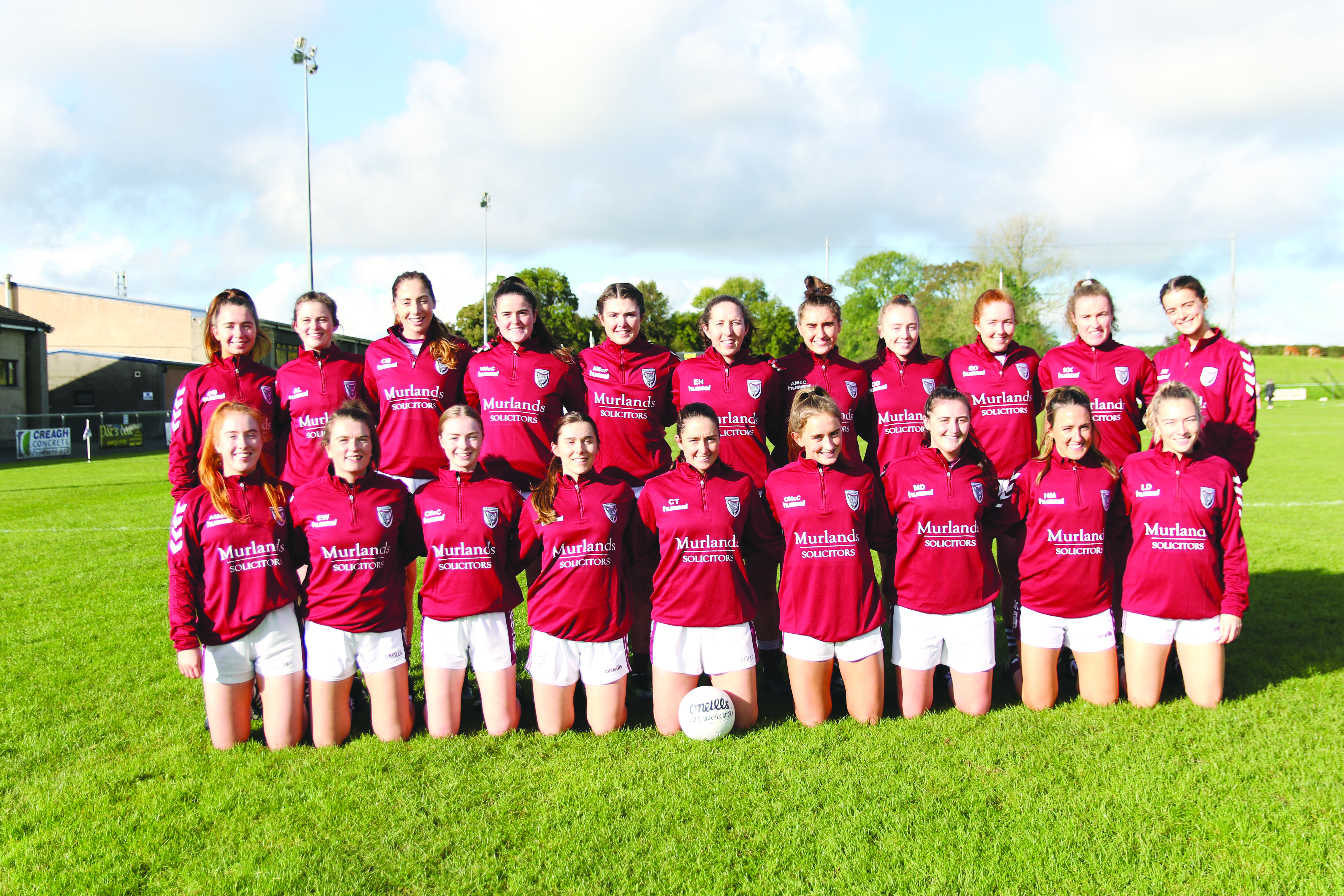 Bredagh’s ladies football squad that will compete in the club’s first Ulster Senior decider