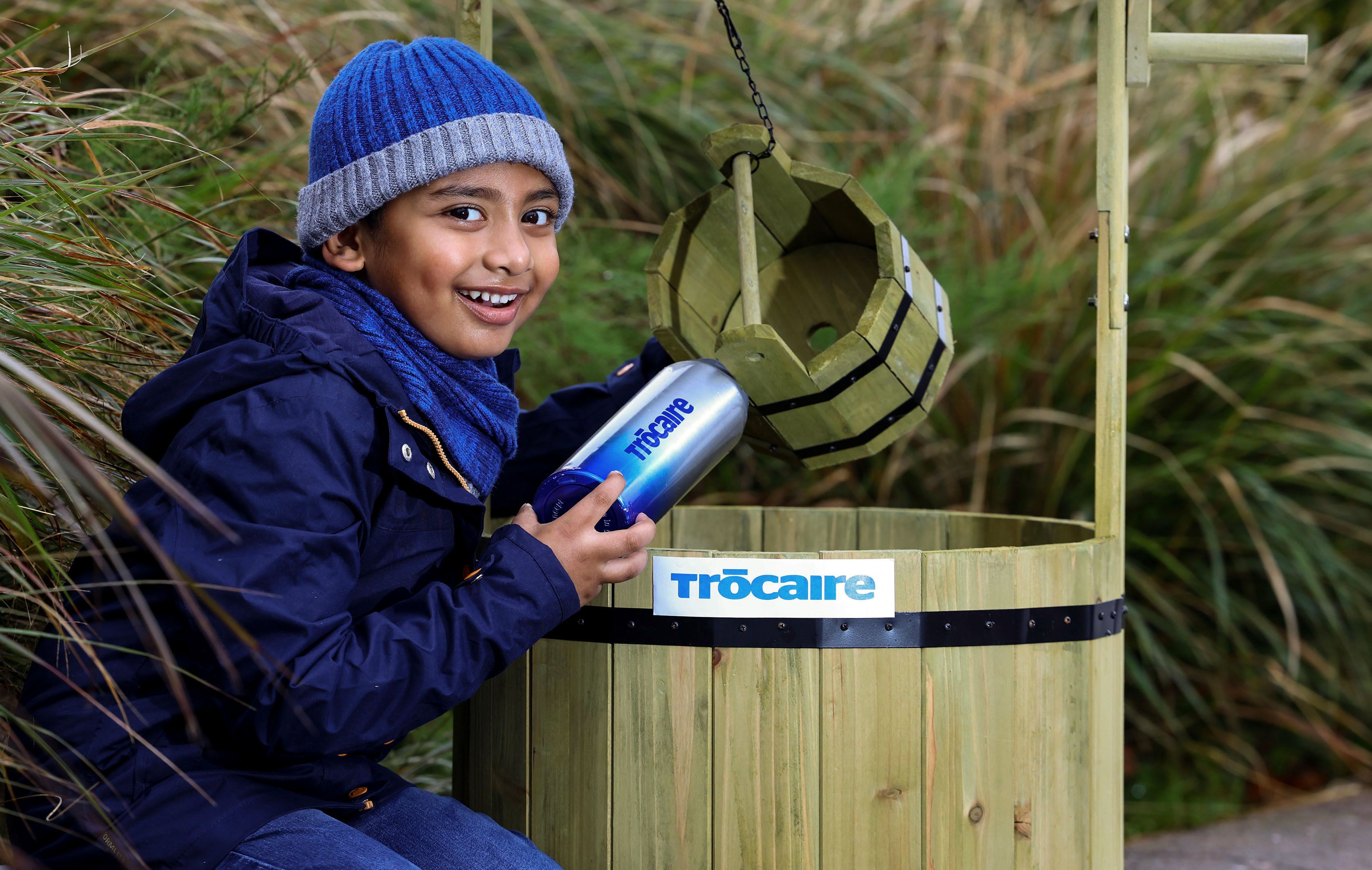 Shah Sajid Rayyan Ahmad (5) from Co. Down helped Trócaire launch a range of life-changing Christmas ‘Gifts of Love’ which will help vulnerable communities combat the devastating impacts of climate change, Covid-19 and conflict