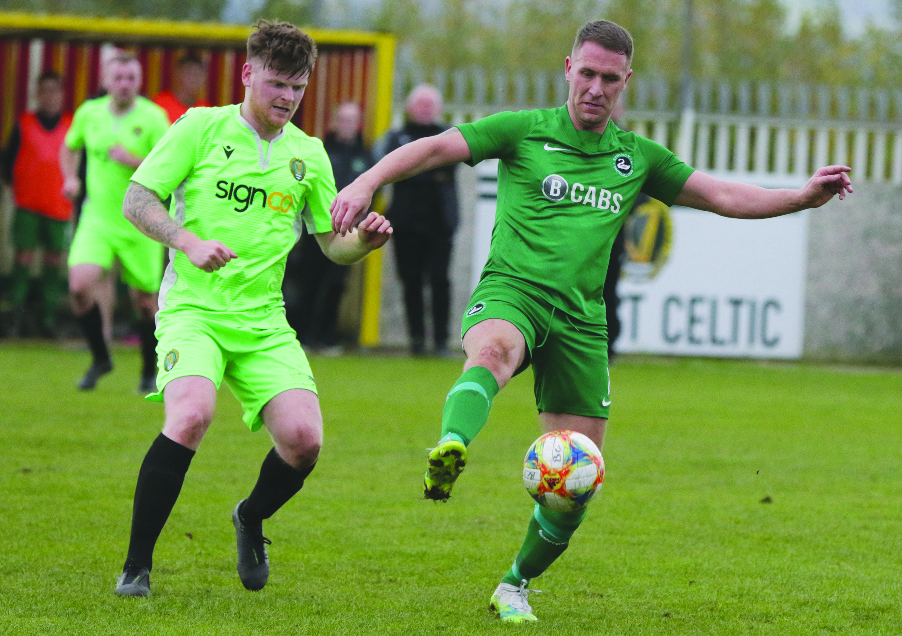 Newington accounted for Belfast Celtic in the quarter-final