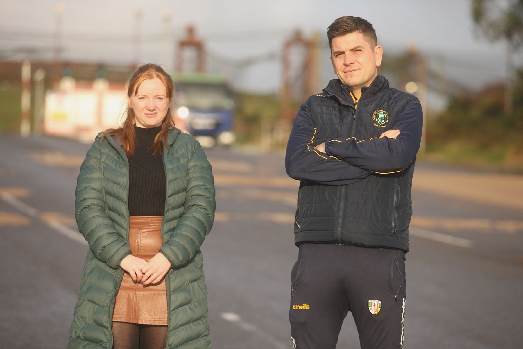 STENCH: Local resident, Mairead Connolly and Cllr Danny Baker have hit out at the decision to extend the use of Mullaghglass Landfill for domestic waste