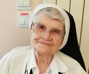 LONG LIFE: 107-year-old Sister Martha passed away last month
