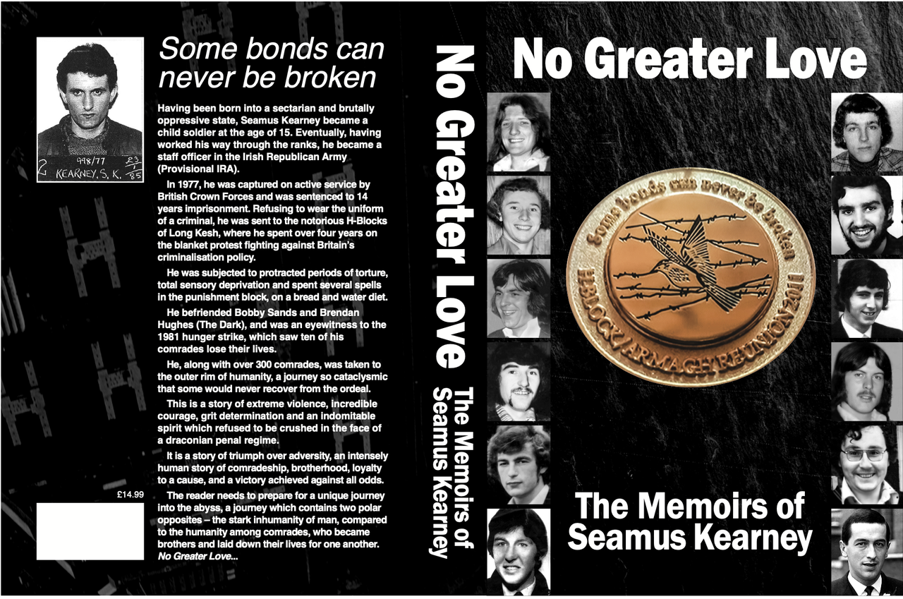 Seamus Kearney\'s new memoir \'No Greater Love\' will be launched on Saturday