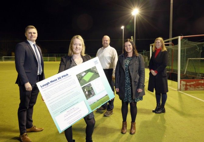 VISION: Councillors have asked the public for their views on proposals for a new 3G pitch in Carryduff