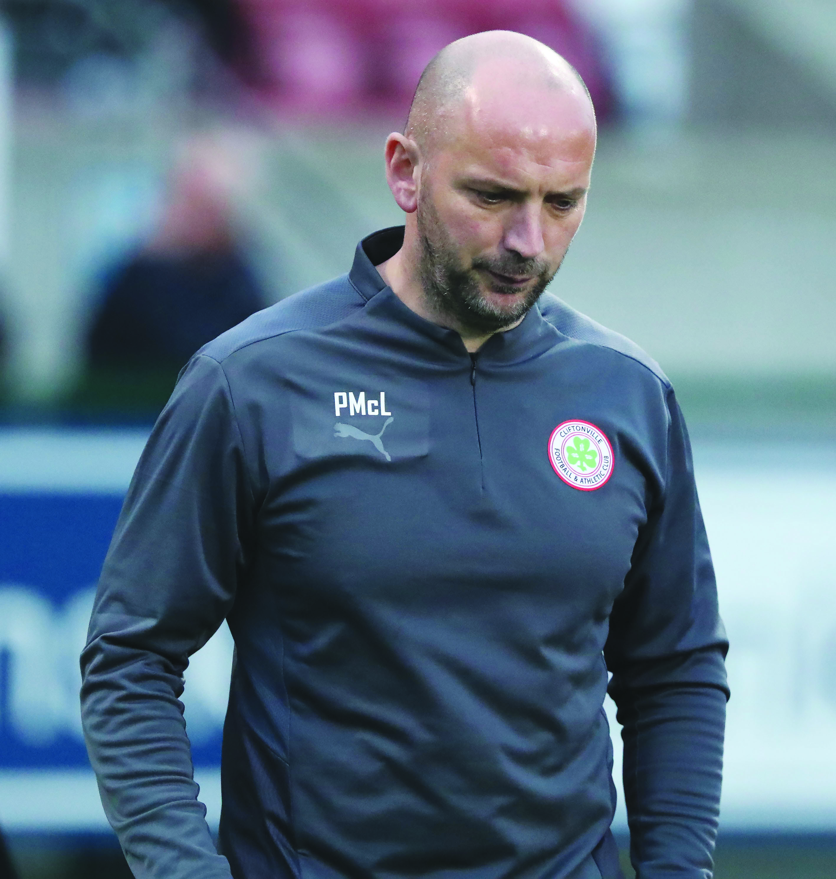 Cliftonville manager Paddy McLaughlin accepts it will be a tough task at the Coleraine Showgrounds on Saturday