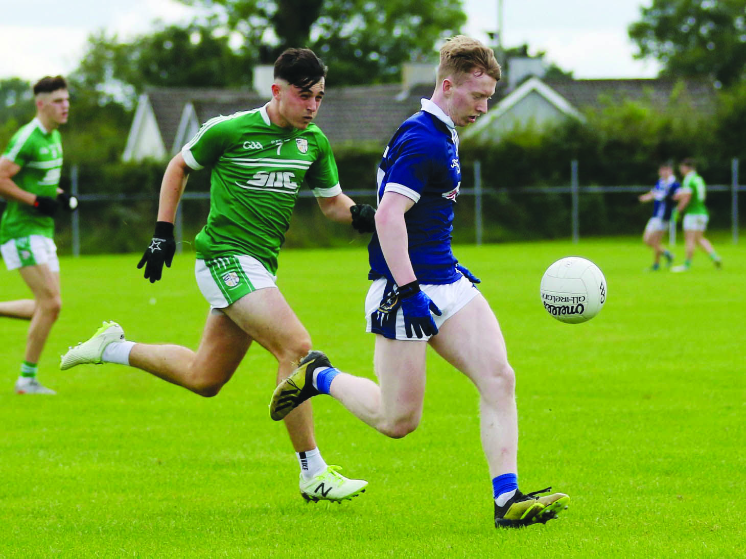 Barra McCaffrey is one member of the St Gall’s U20s who has already made an impact at senior level and manager Sean Burns is hopeful many more can graduate from this crop  that is aiming to sign off their underage careers with a Championship trophy 