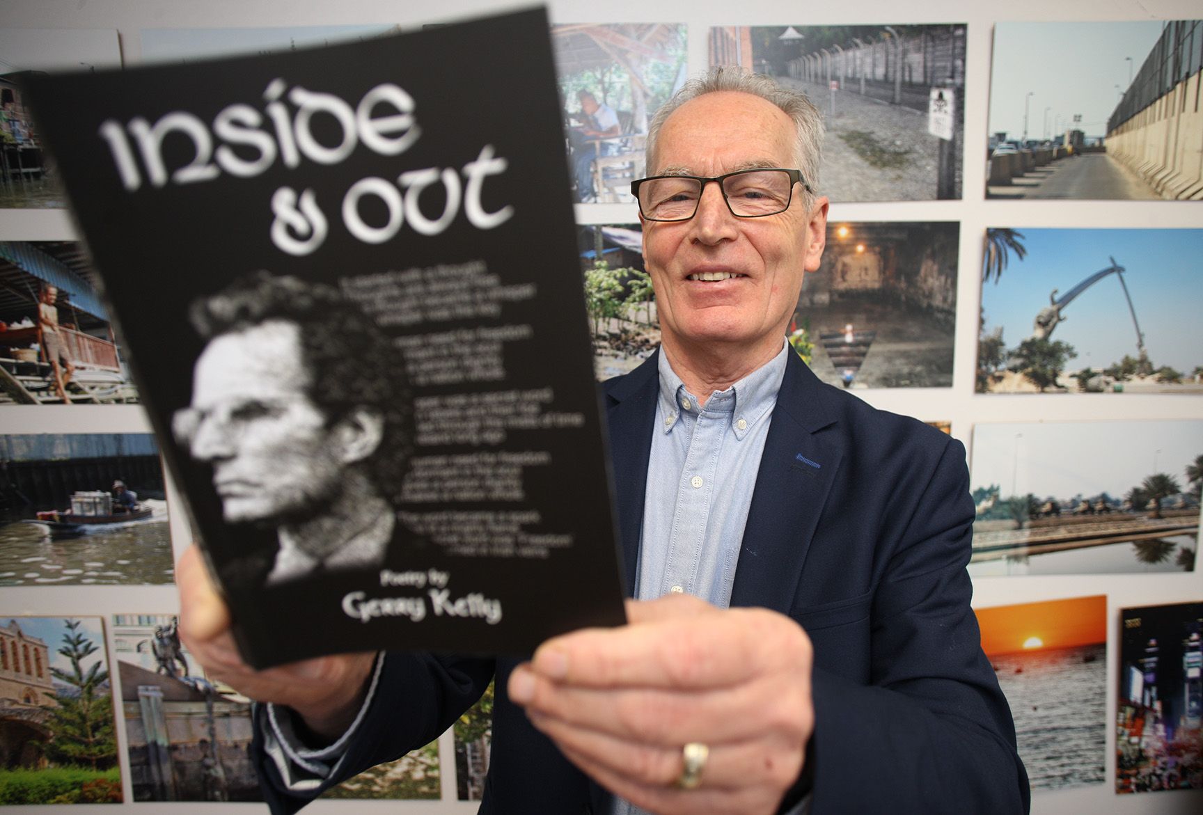 LAUNCH: Sinn Féin MLA Gerry Kelly has published his first book of poetry