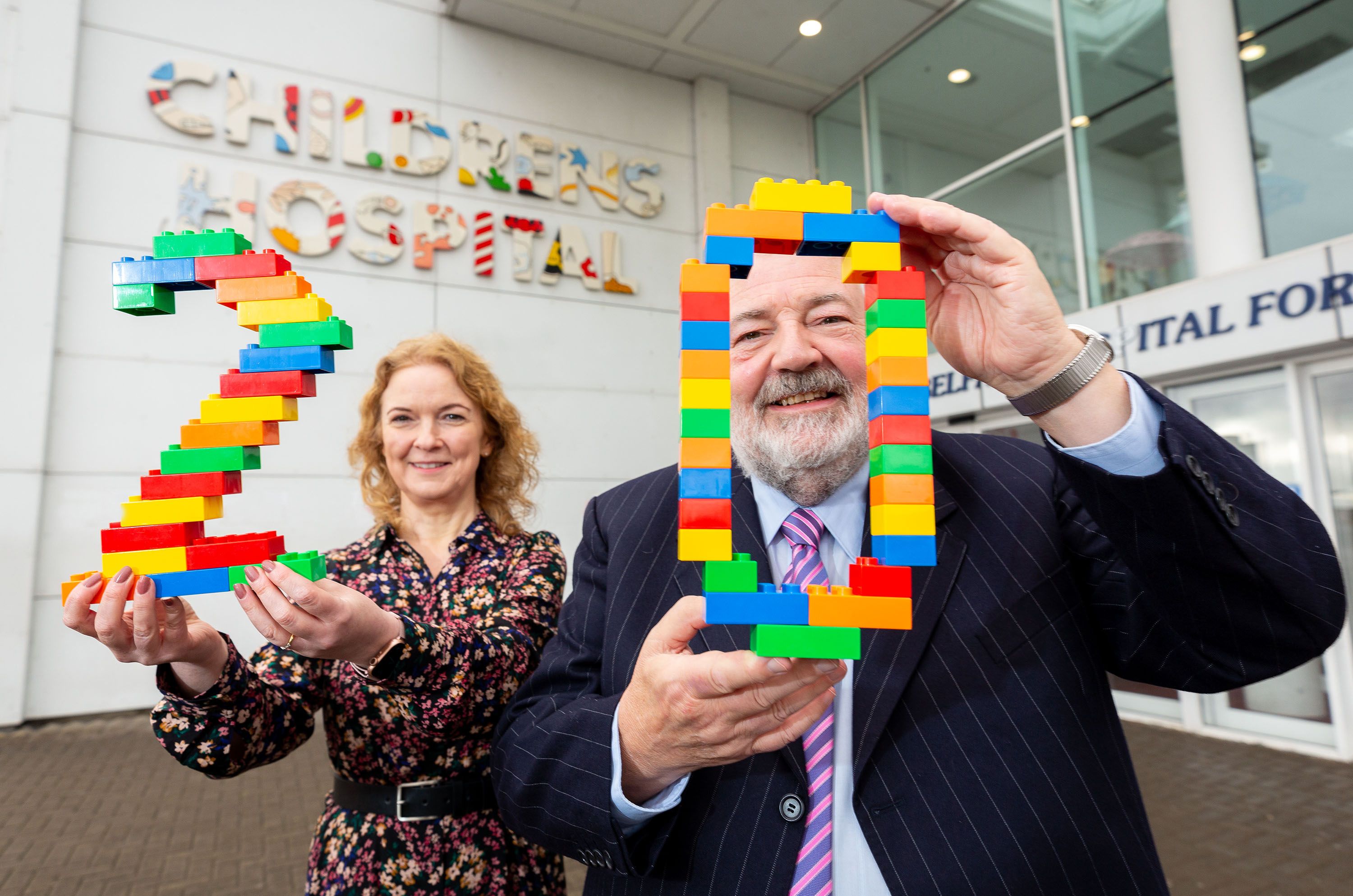 ESSENTIAL FUNDING: Darina Armstrong, Chief Executive of Progressive Building Society with Ivan Martin, Chairman of Board of Trustees at Helping Hand Charity